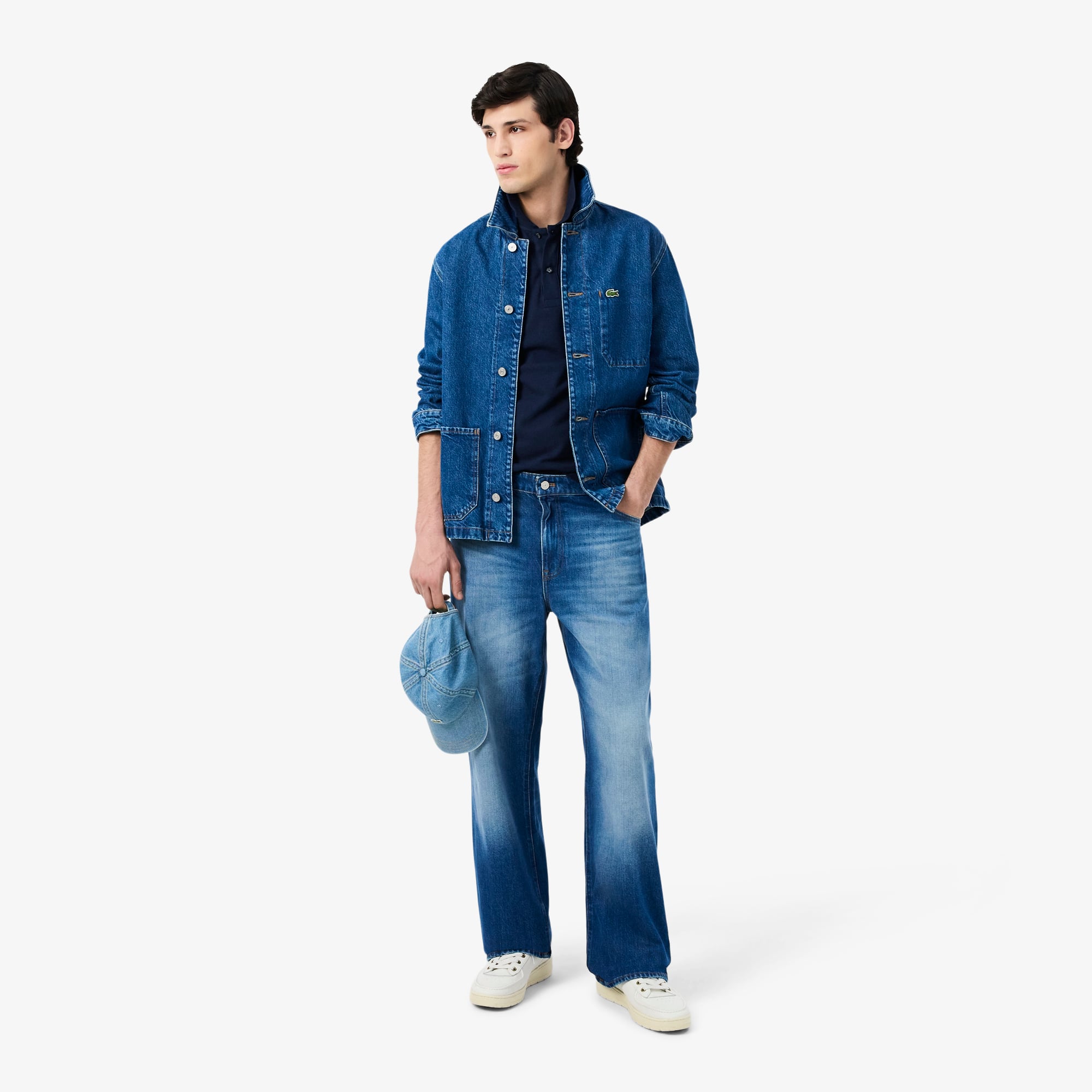Lacoste L.12.12 Erkek Slim Fit Lacivert Polo görsel 8