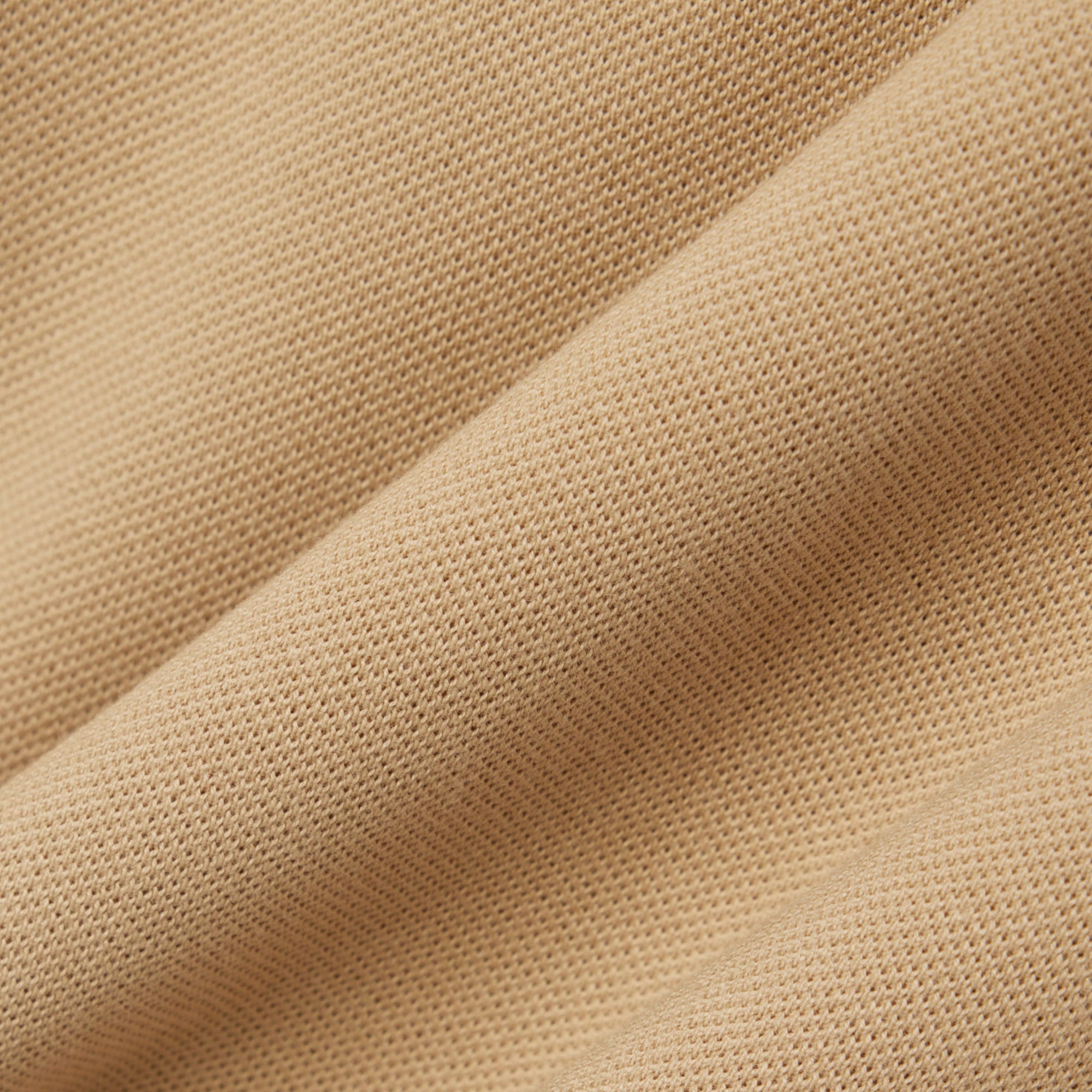 L.12.12 Erkek Classic Fit Açık Kahverengi Polo