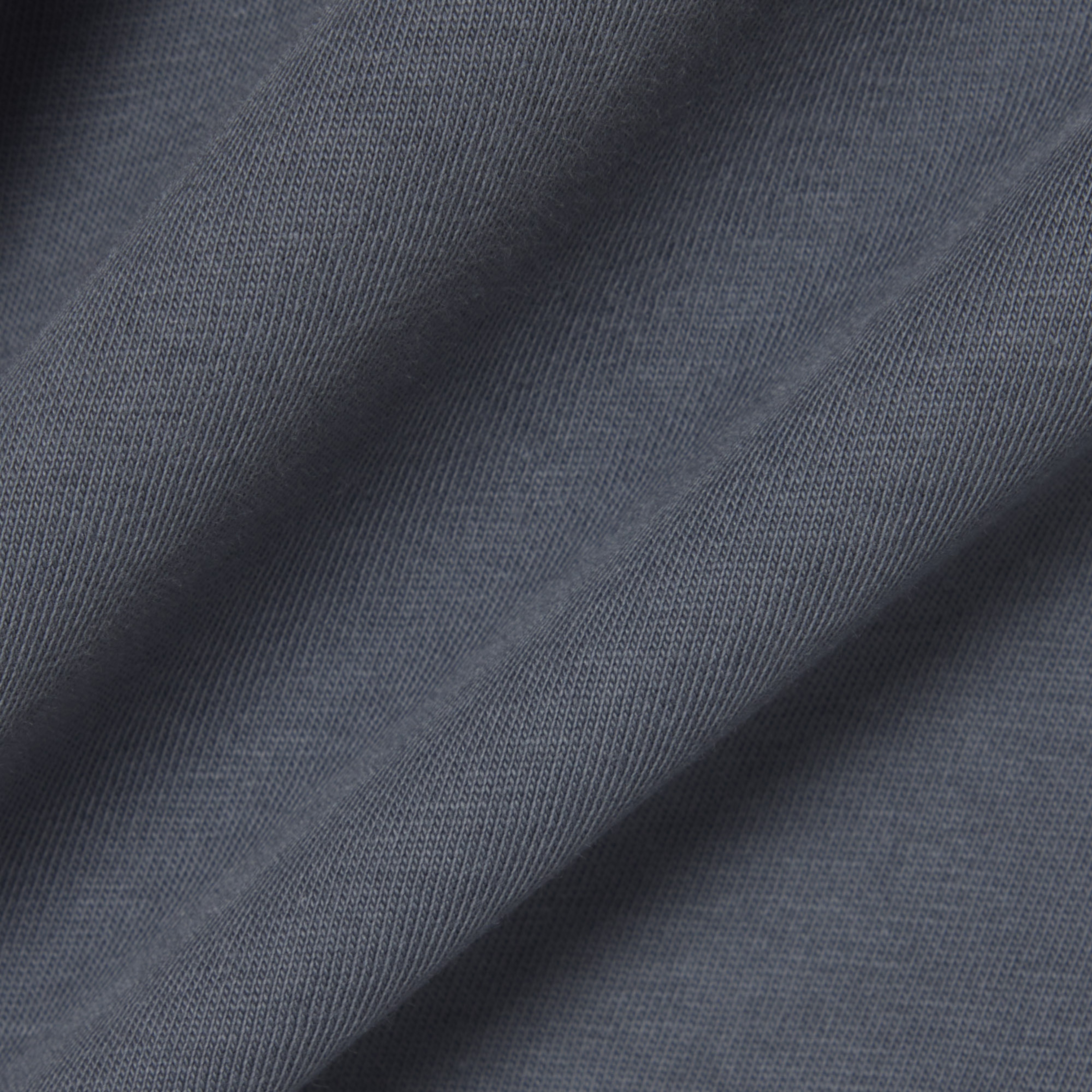 Erkek Classic Fit Bisiklet Yaka Koyu Gri T-Shirt