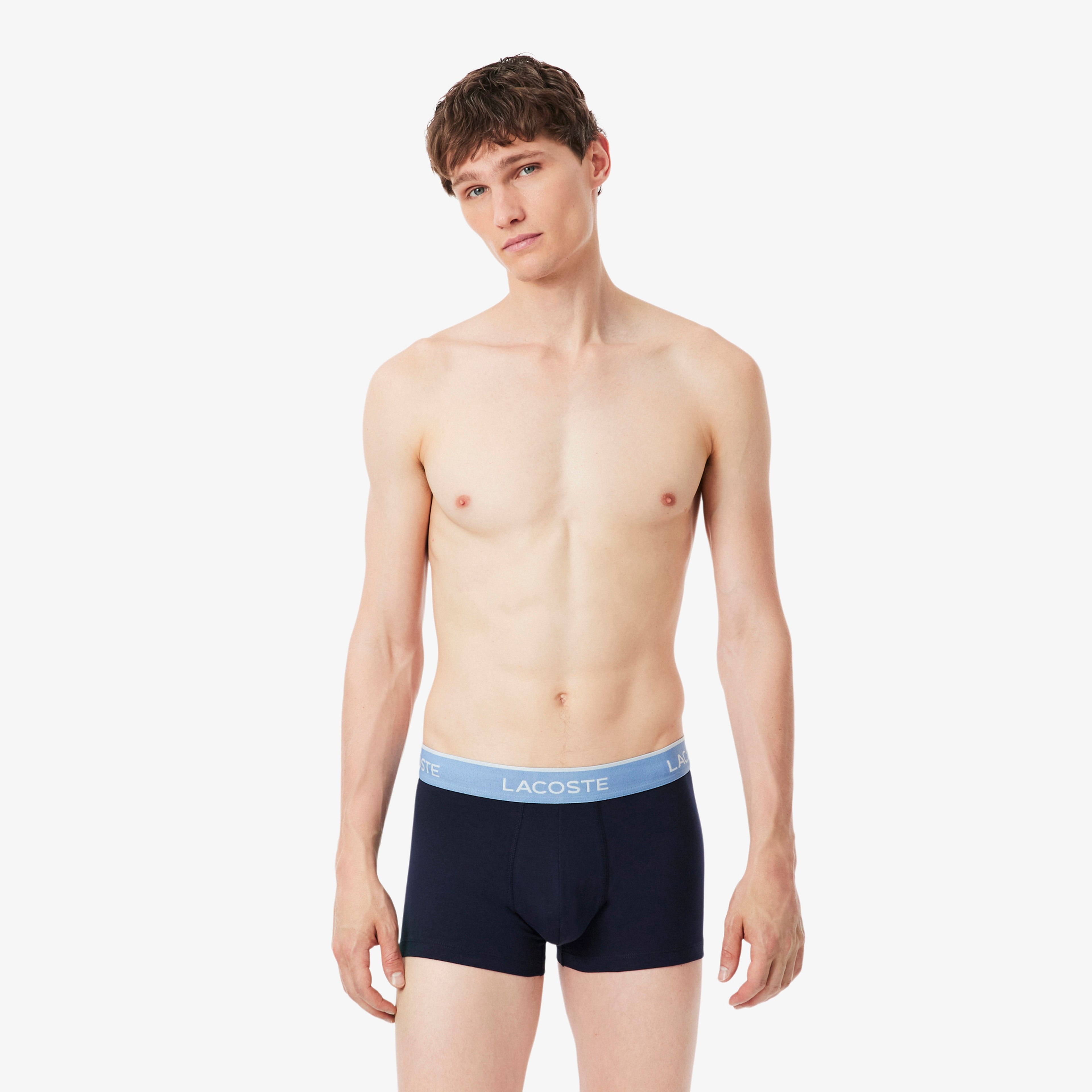 Erkek Regular Fit 3'lü Lacivert Boxer Erkek Regular Fit 3'lü Lacivert Boxer