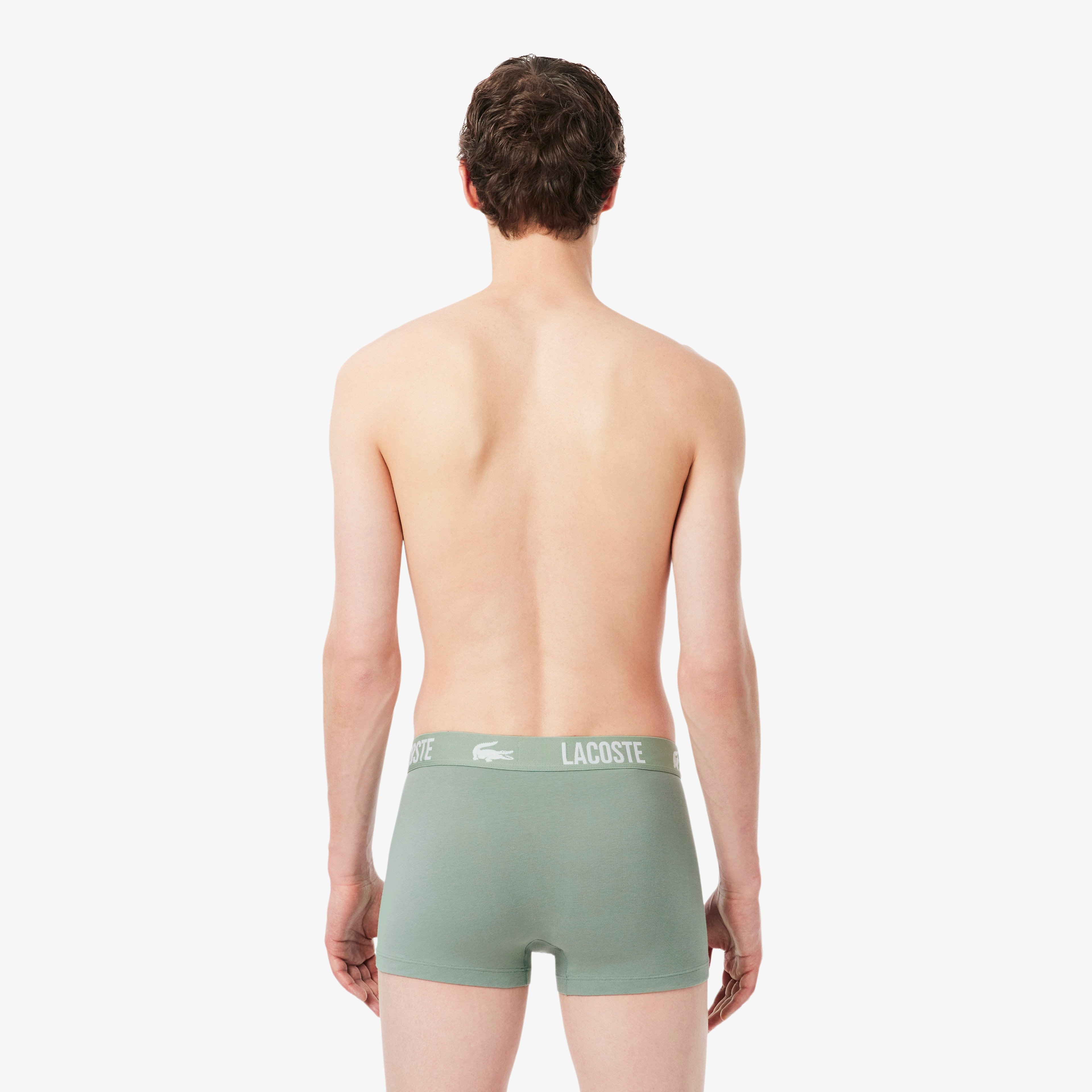 Erkek 3'lü Renkli Boxer