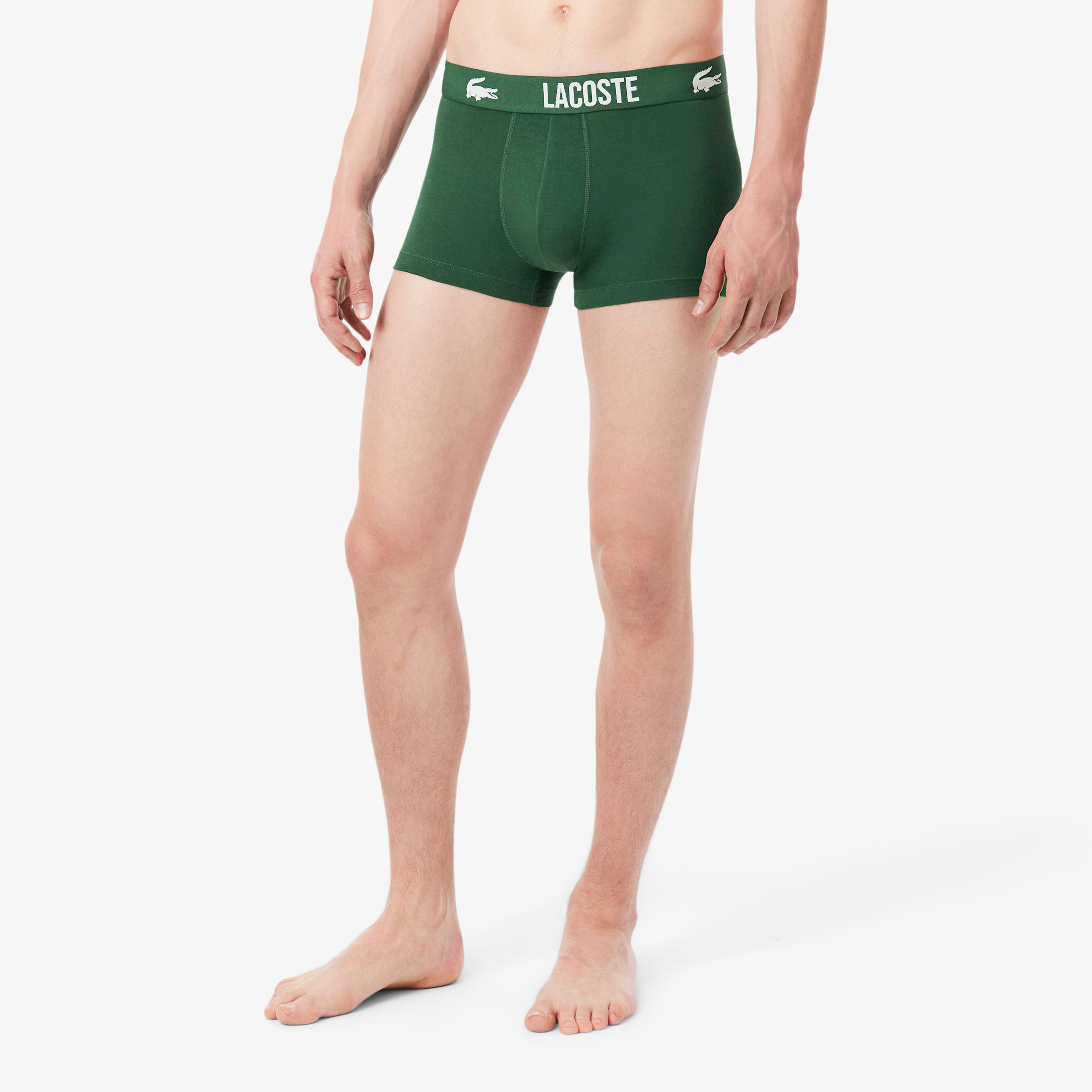Erkek 3'lü Renkli Boxer