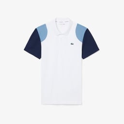 SPORT Erkek Regular Fit Renk Bloklu Beyaz Polo Beyaz