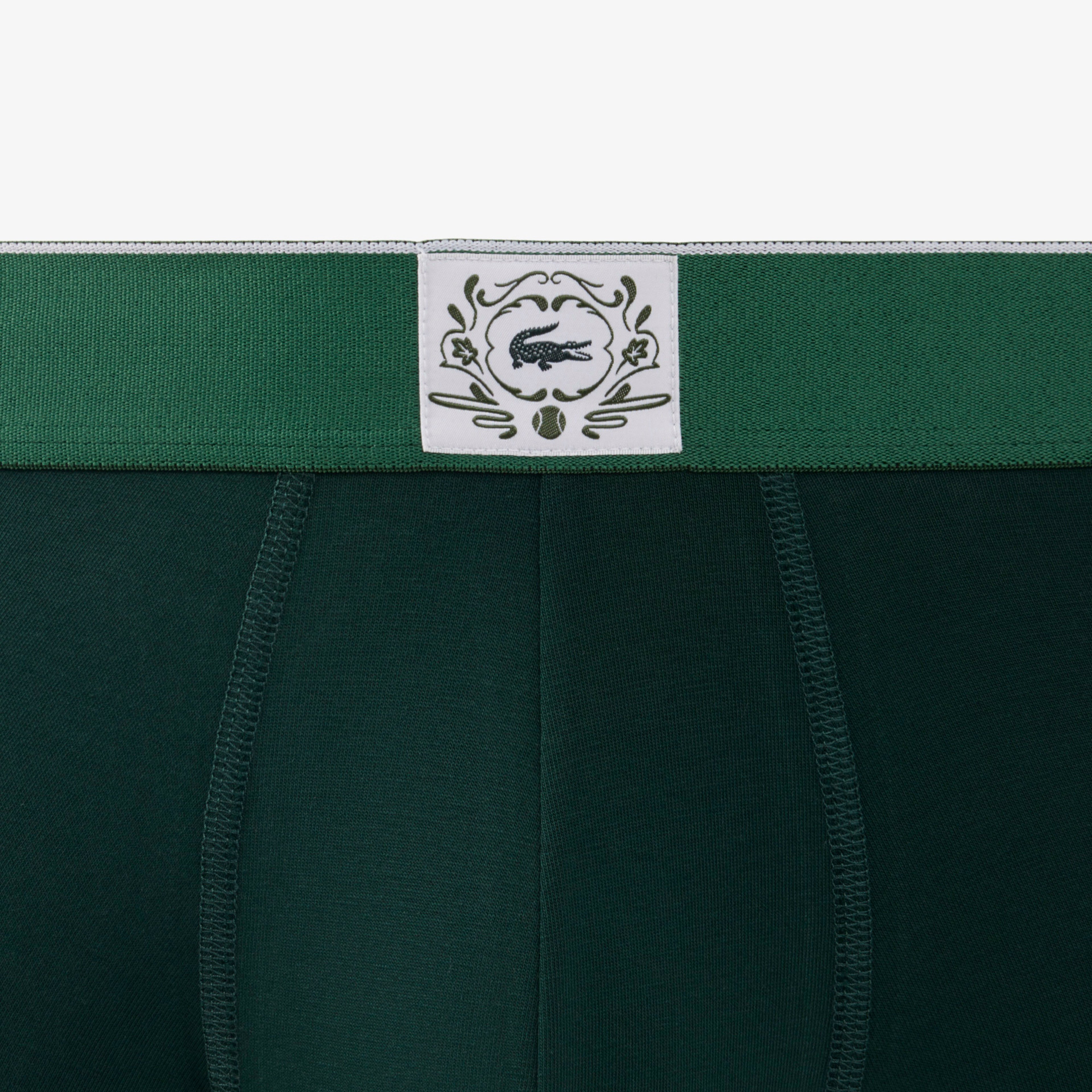 Erkek Regular Fit 3'lü Yeşil Boxer Erkek Regular Fit 3'lü Yeşil Boxer