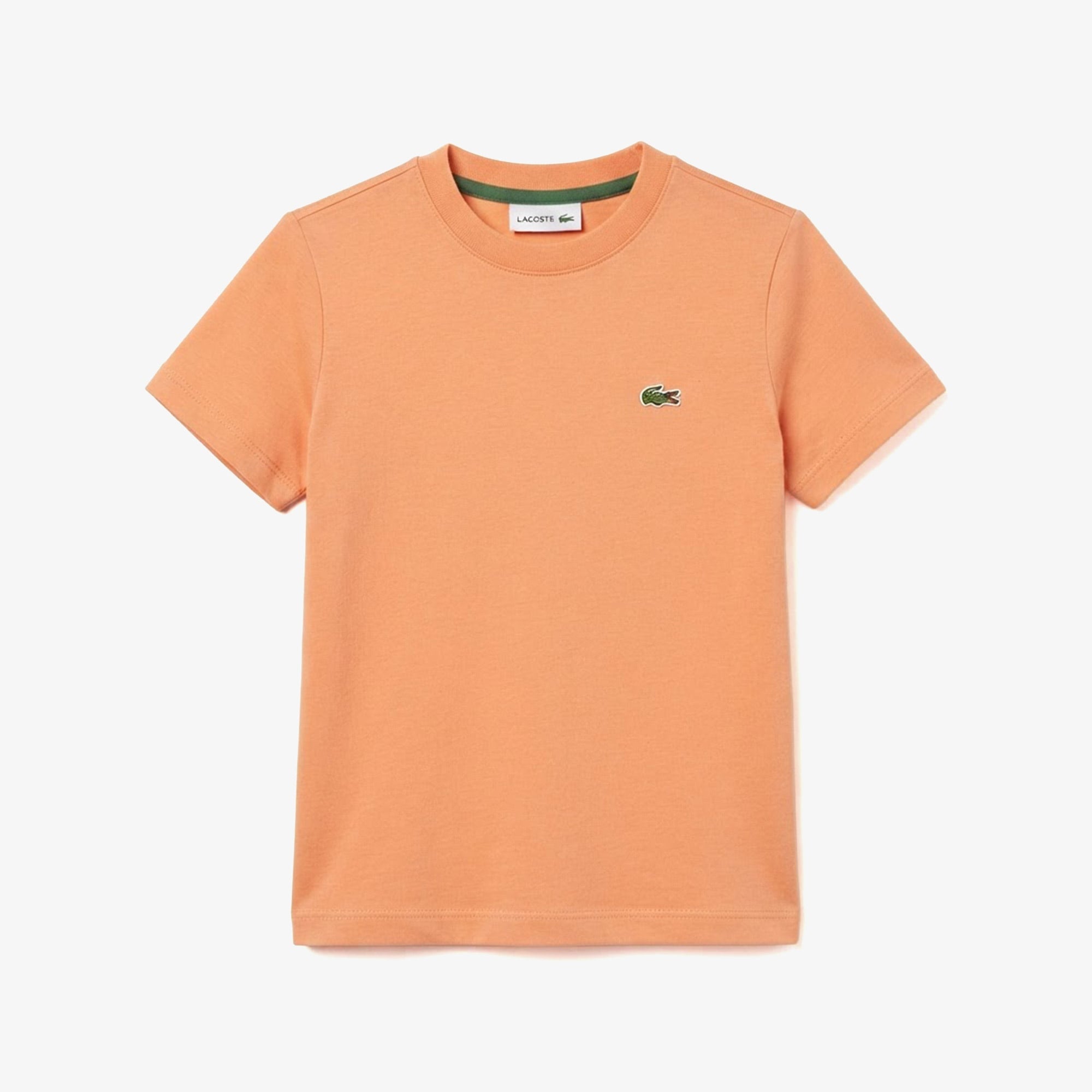 Çocuk Bisiklet Yaka Turuncu T-Shirt