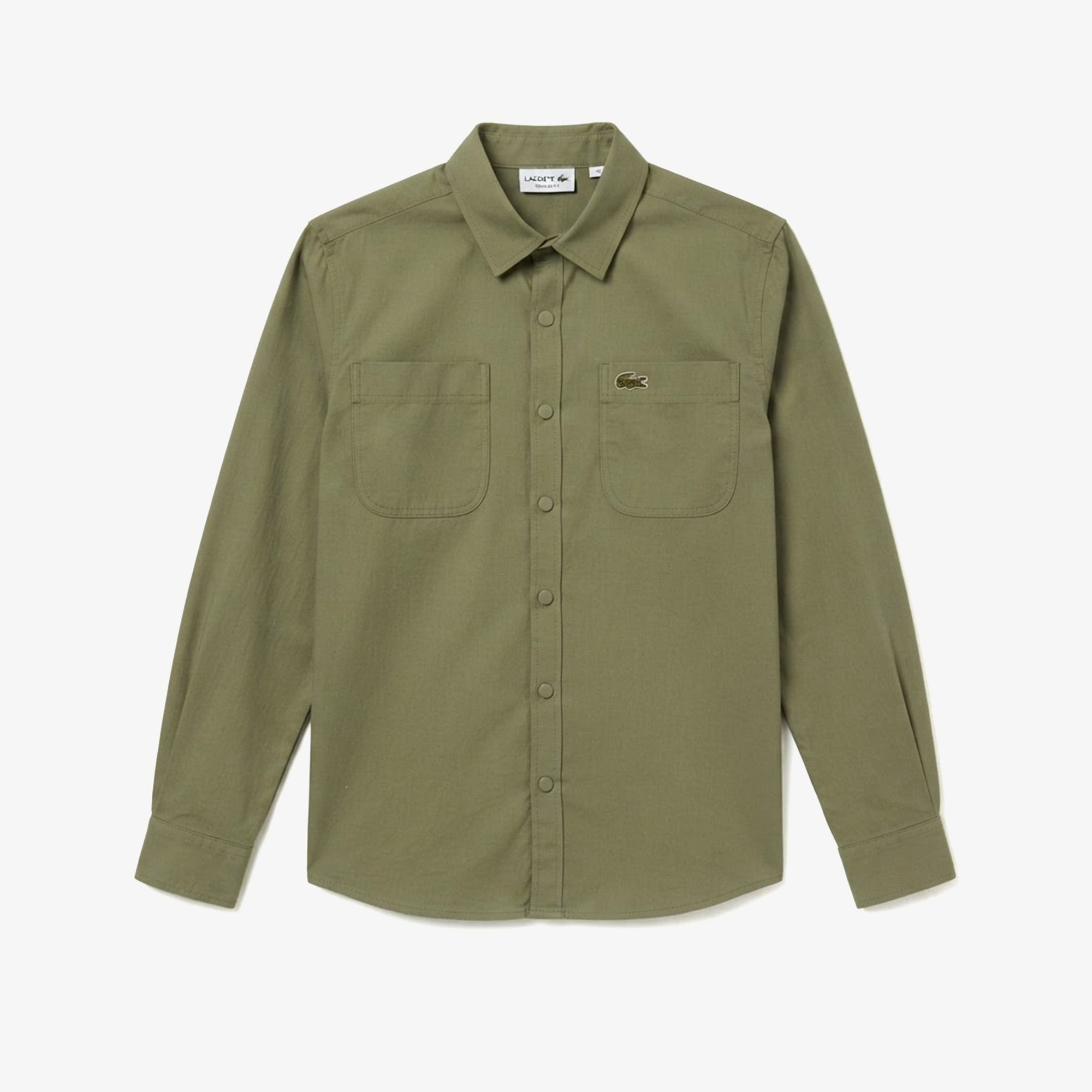 Erkek Regular Fit Haki Gömlek