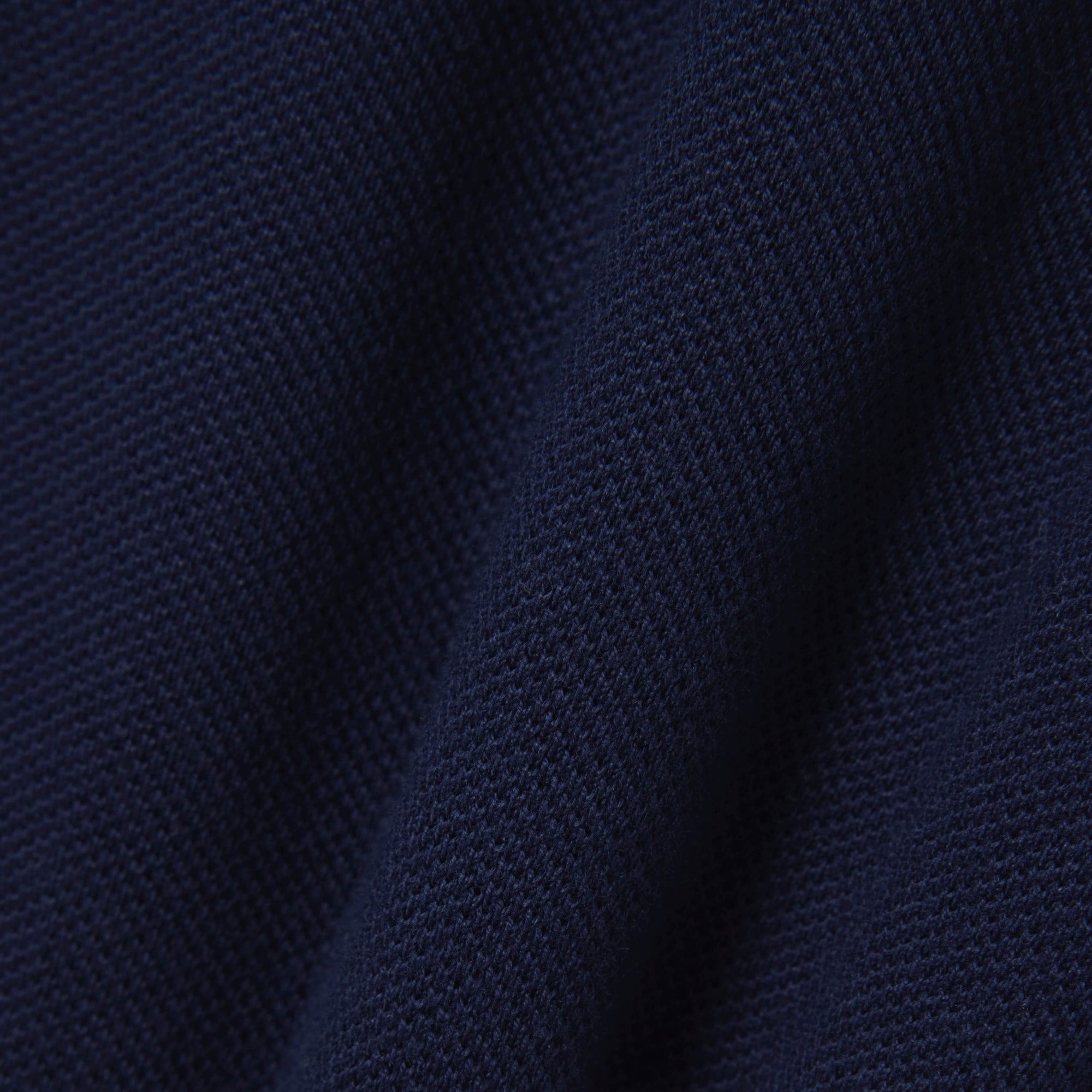 Kadın Flare Fit Uzun Kollu Polo Yaka Lacivert Elbise