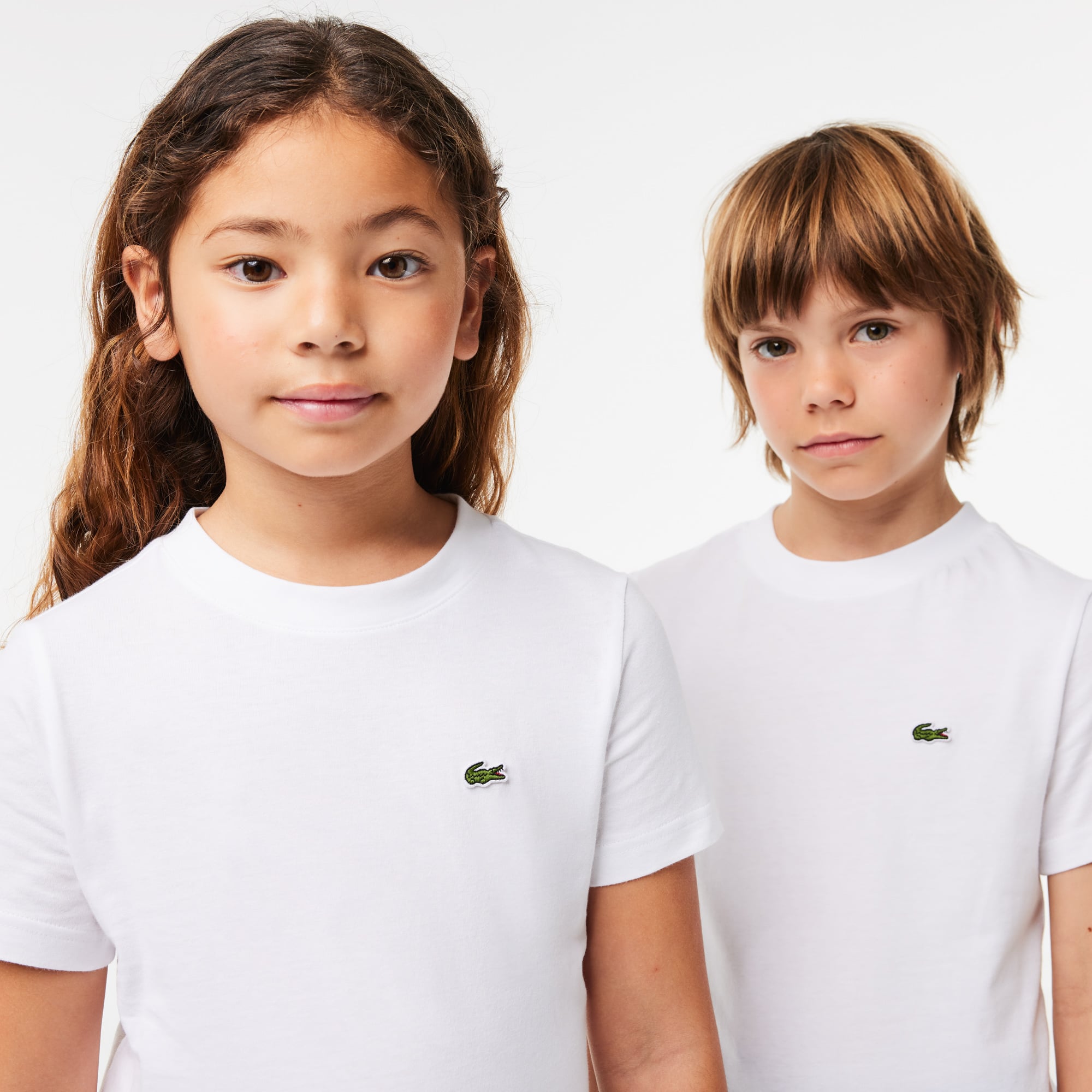 Lacoste Çocuk Bisiklet Yaka Beyaz T-Shirt görsel 3