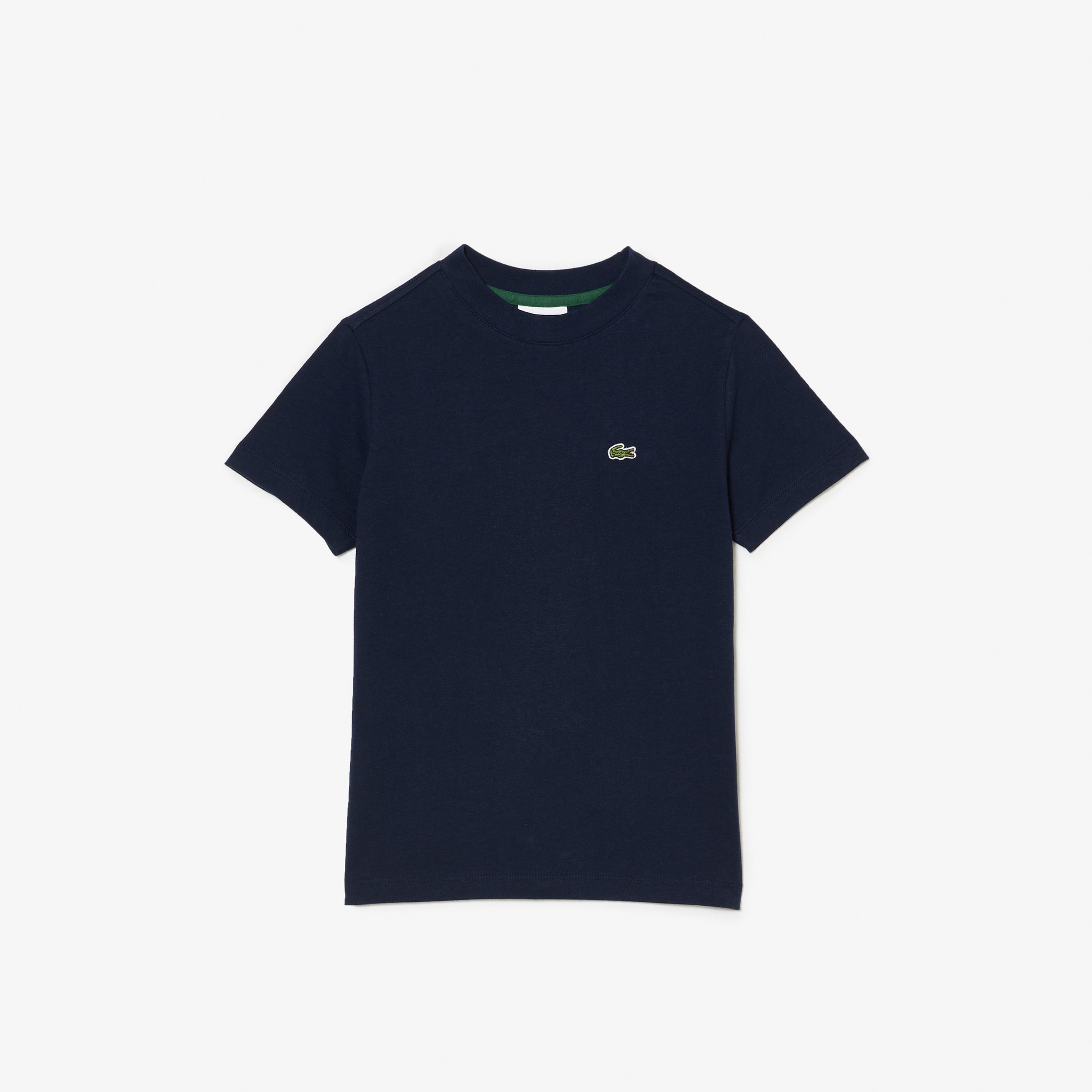 Çocuk Bisiklet Yaka Lacivert T-Shirt