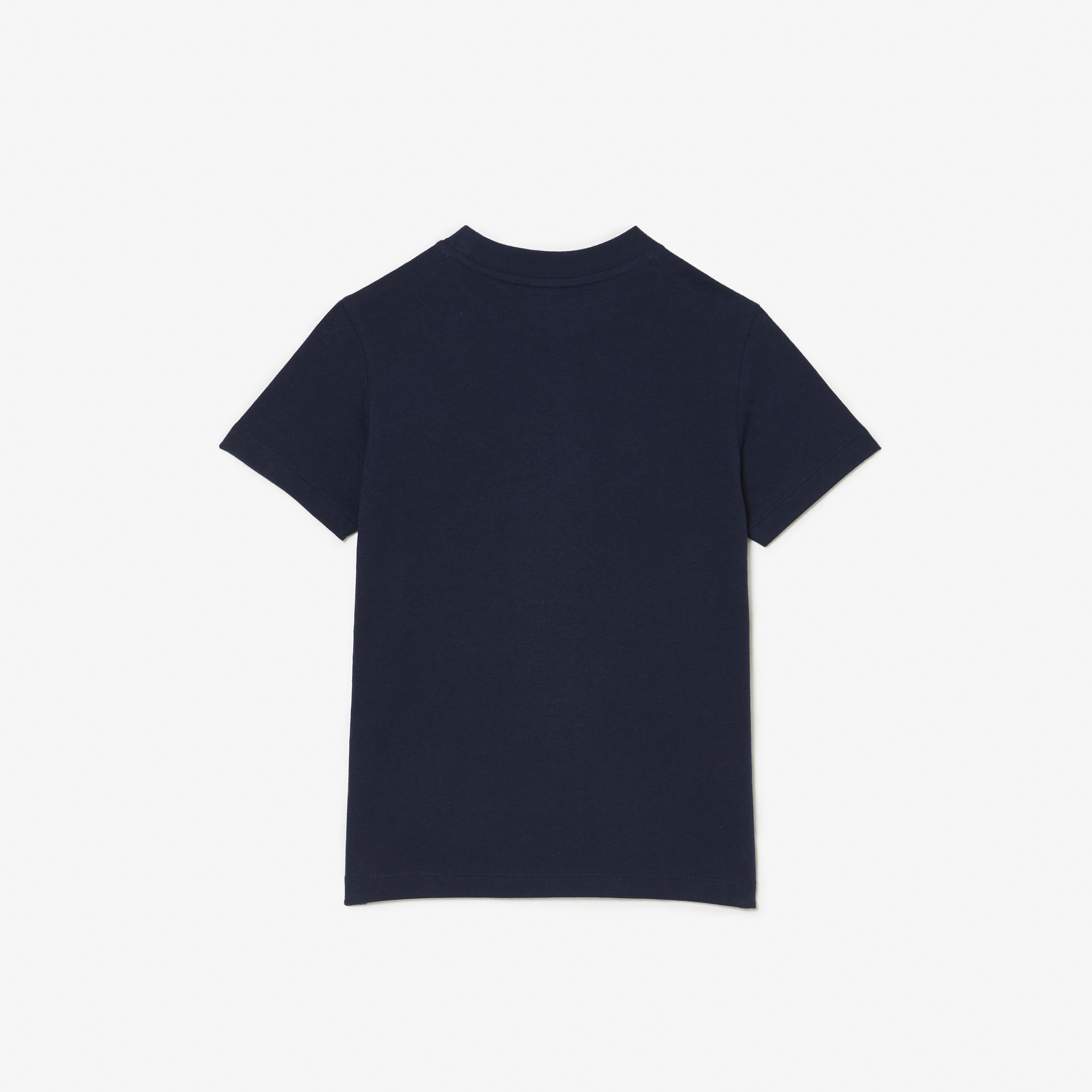 Lacoste Çocuk Bisiklet Yaka Lacivert T-Shirt görsel 2