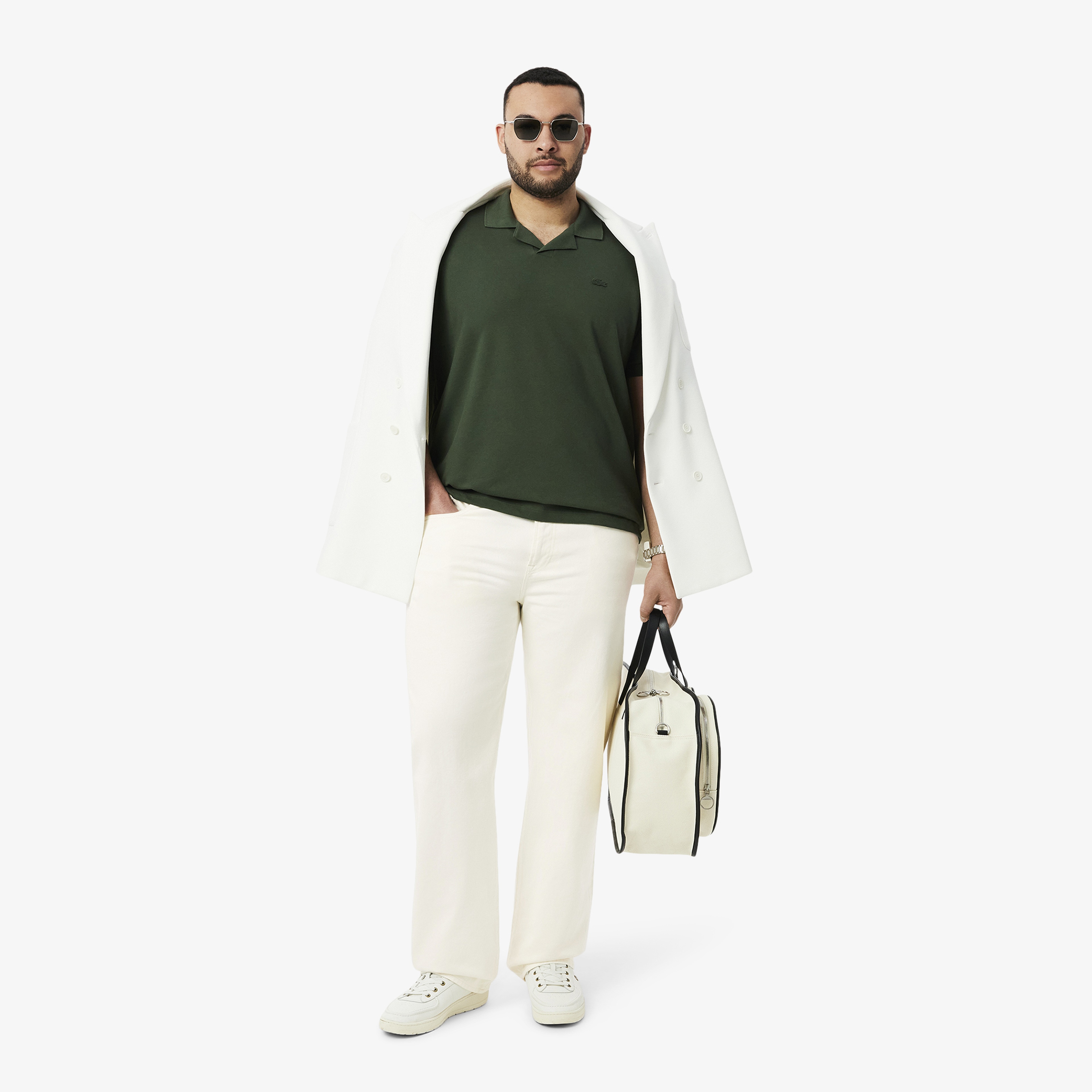 Erkek Straight Fit Krem Jean Pantolon Erkek Straight Fit Krem Jean Pantolon
