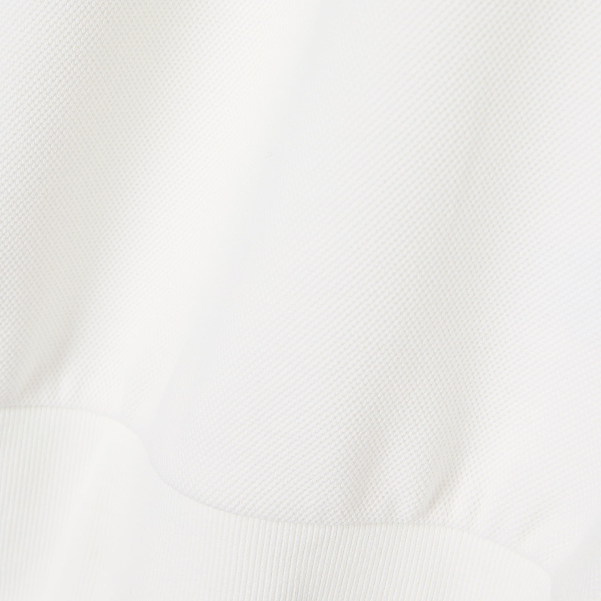 Lacoste Kadın Relaxed Fit Yarım Fermuarlı Krem Sweatshirt görsel 7