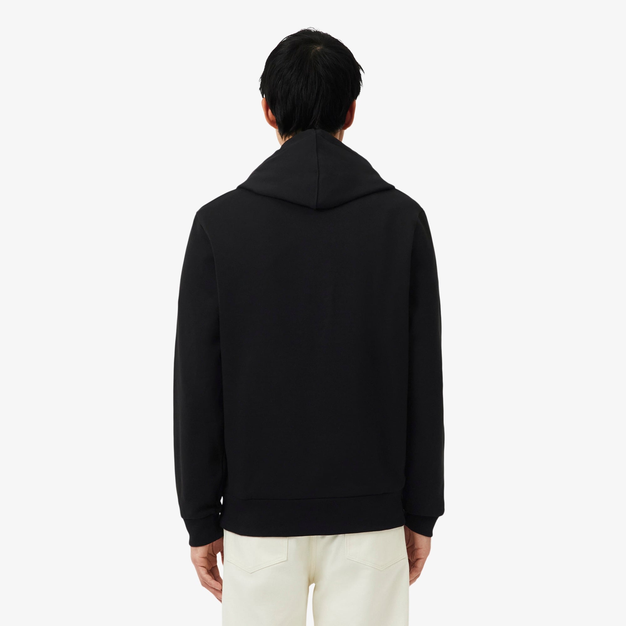 Erkek Classic Fit Kapüşonlu Siyah Sweatshirt