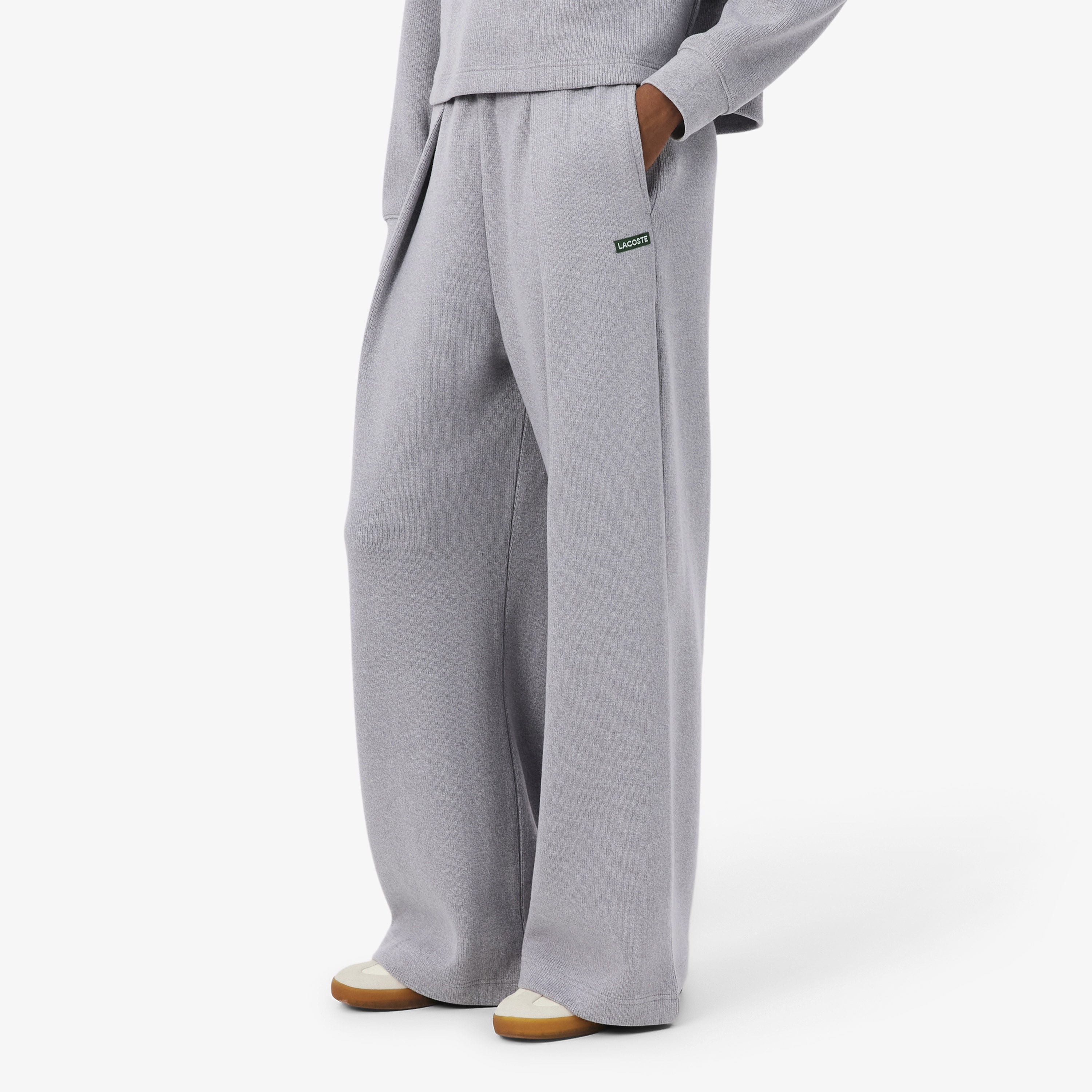 Kadın Flare Fit Gri Eşofman Altı