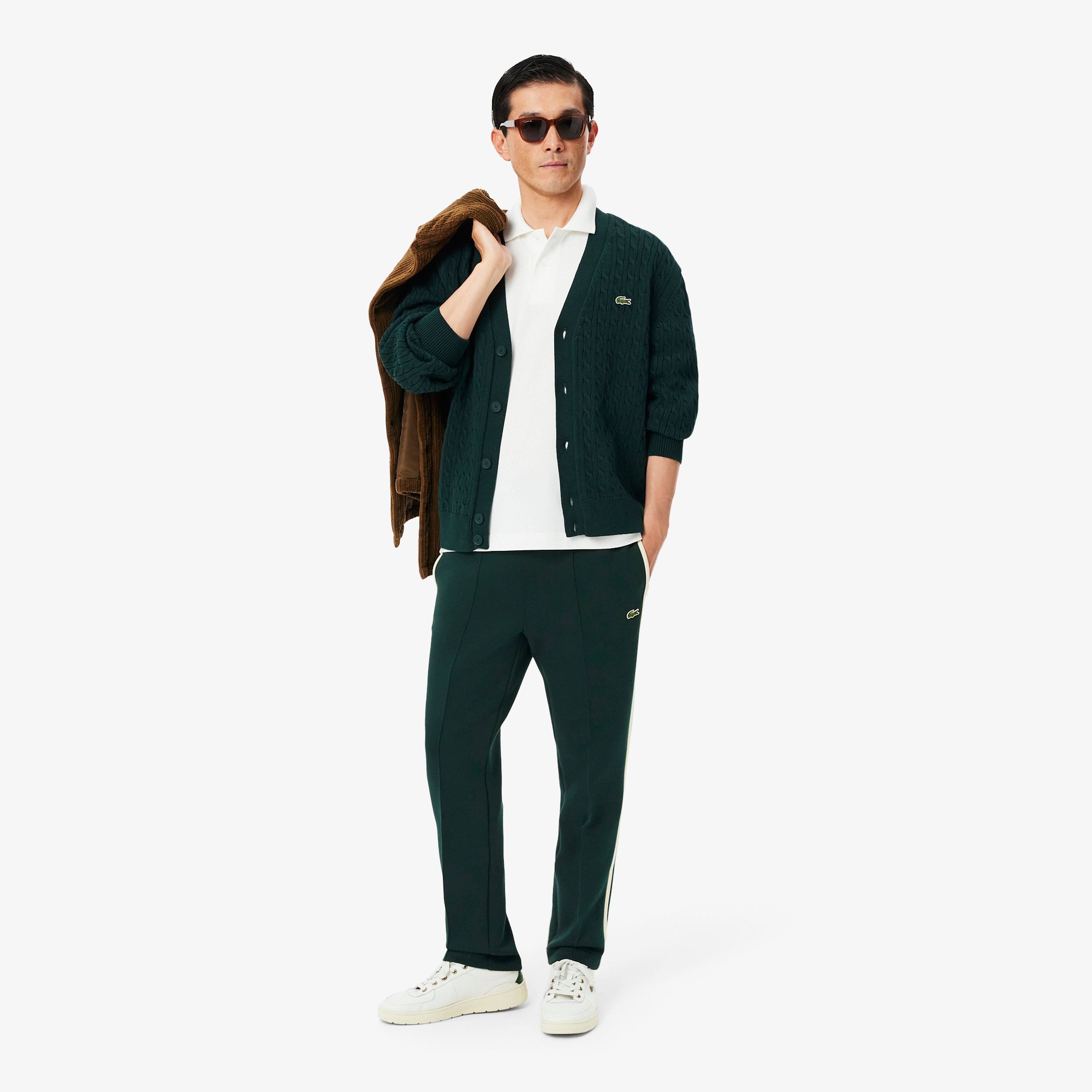 Erkek Regular Fit Koyu Yeşil Eşofman Altı