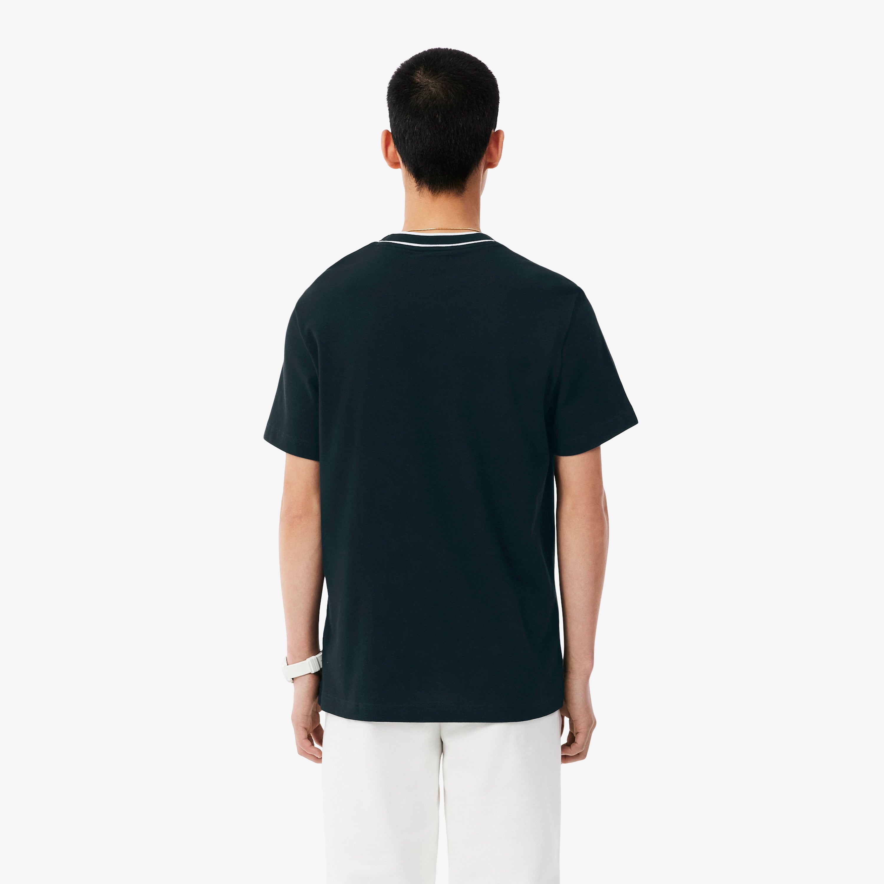 Erkek Regular Fit Bisiklet Yaka Lacivert T-Shirt