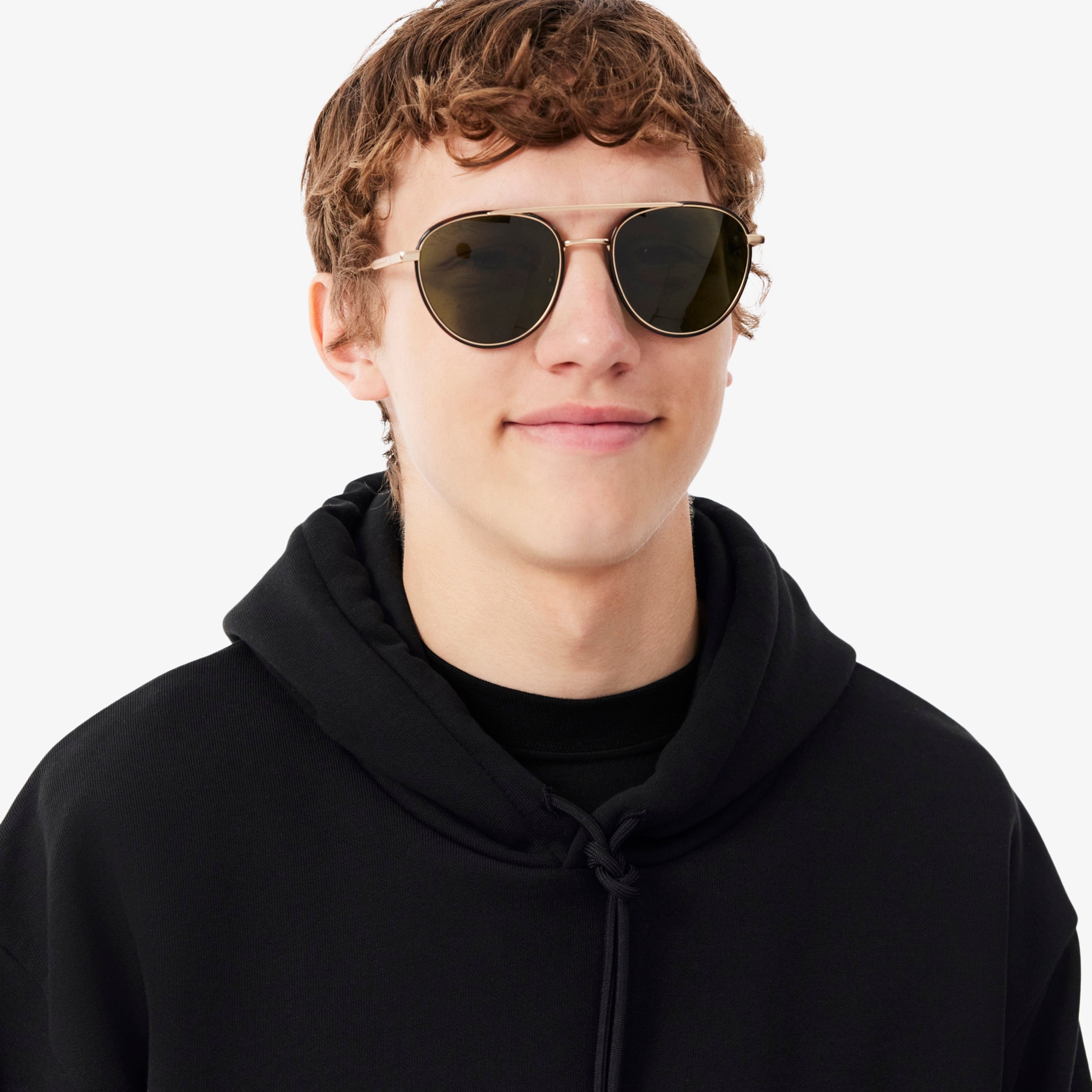 Erkek Classic Fit Kapüşonlu Siyah Sweatshirt