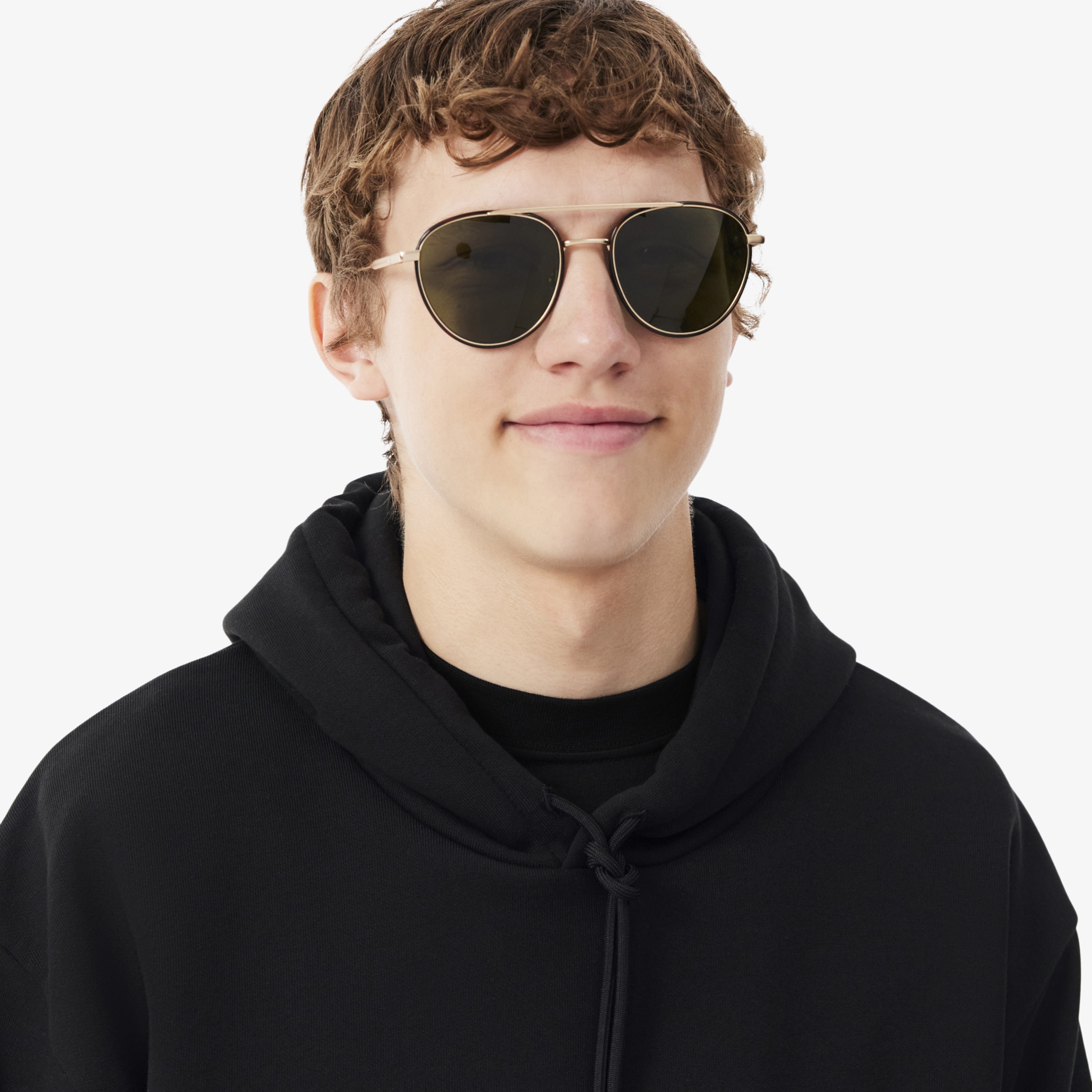 Erkek Classic Fit Kapüşonlu Siyah Sweatshirt