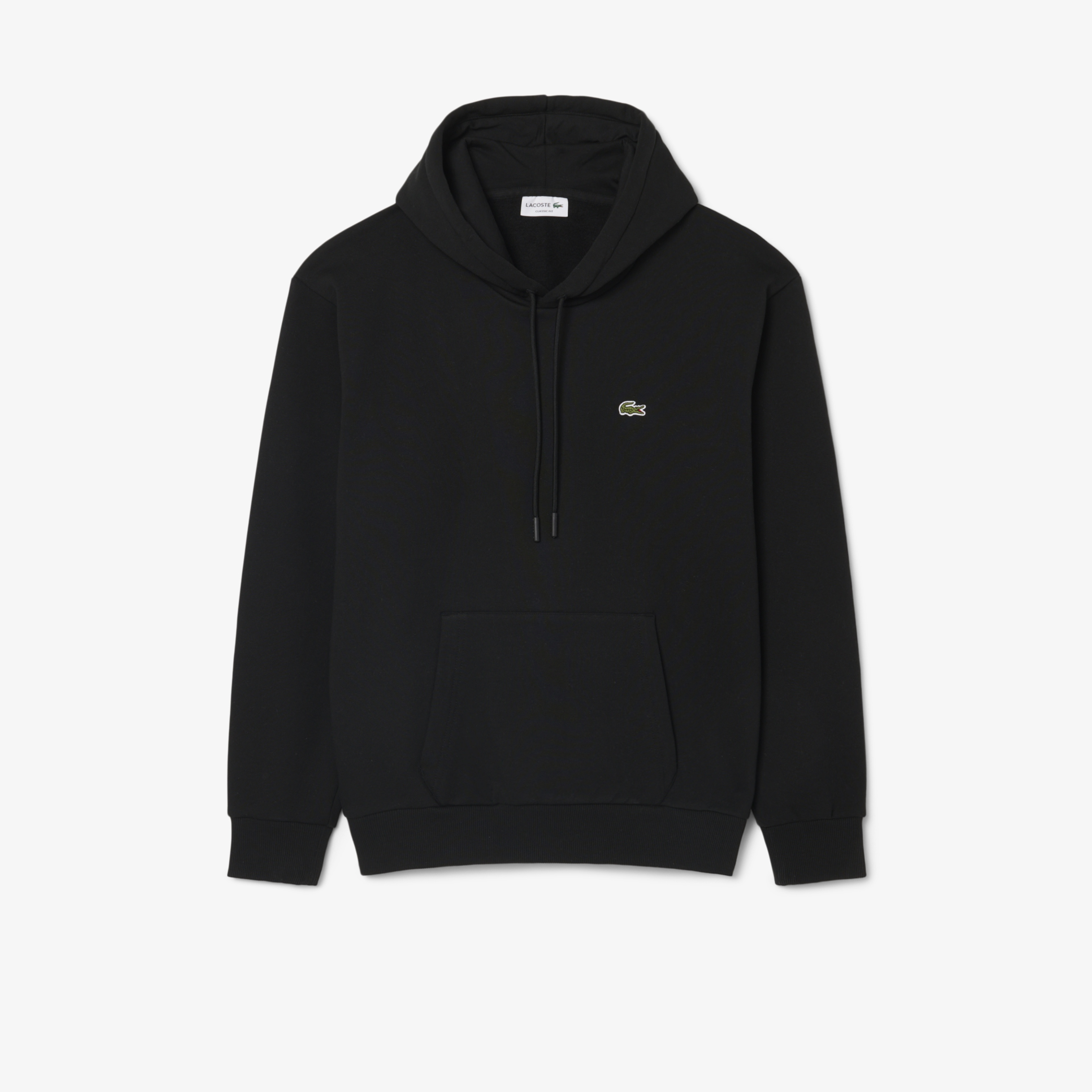 Erkek Classic Fit Kapüşonlu Siyah Sweatshirt