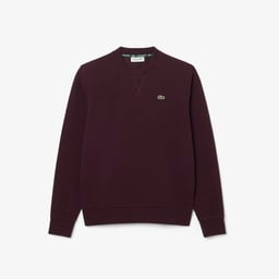 Kadın Relaxed Fit Bisiklet Yaka Bordo Sweatshirt Bordo
