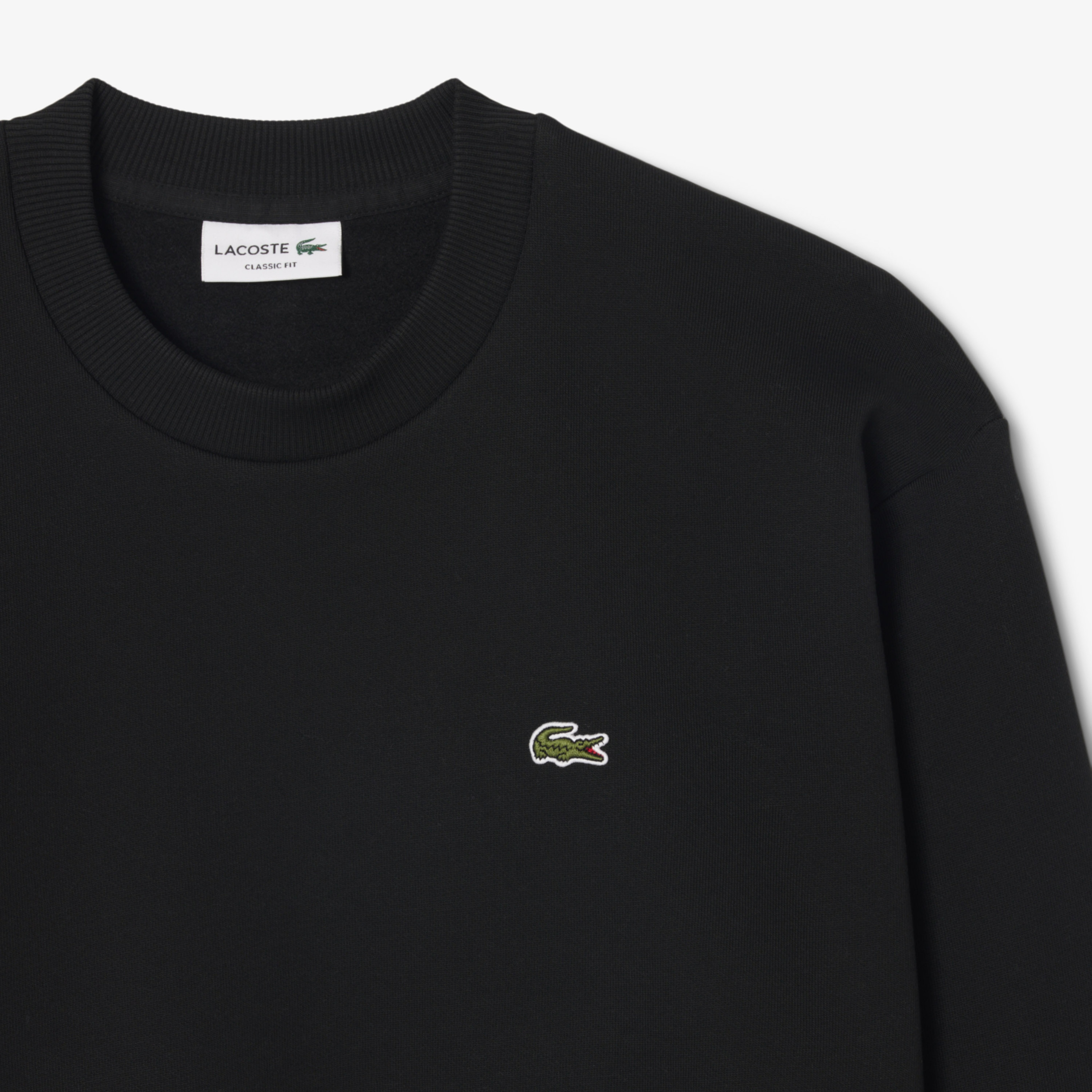 Erkek Classic Fit Bisiklet Yaka Siyah Sweatshirt Erkek Classic Fit Bisiklet Yaka Siyah Sweatshirt