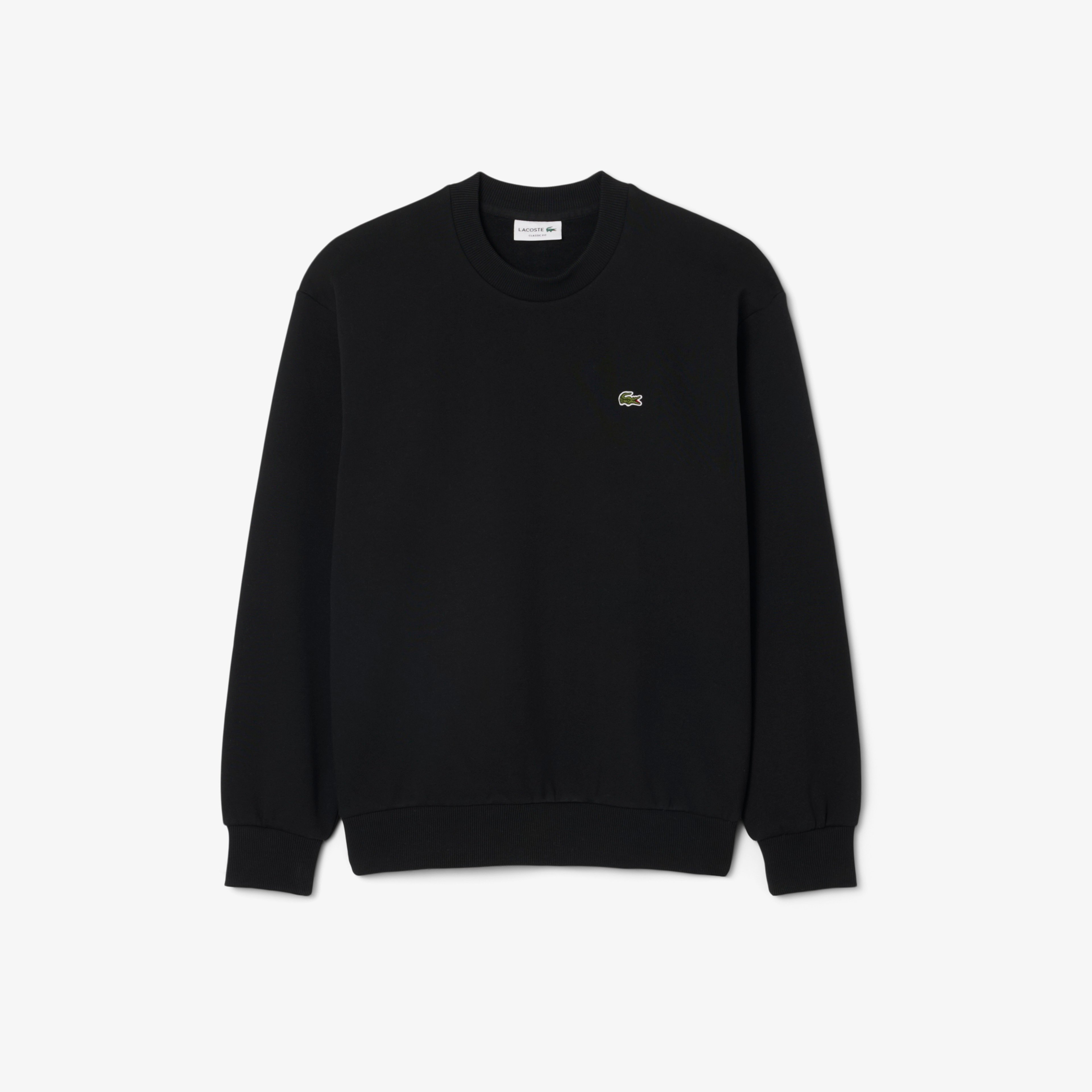 Erkek Classic Fit Bisiklet Yaka Siyah Sweatshirt Erkek Classic Fit Bisiklet Yaka Siyah Sweatshirt
