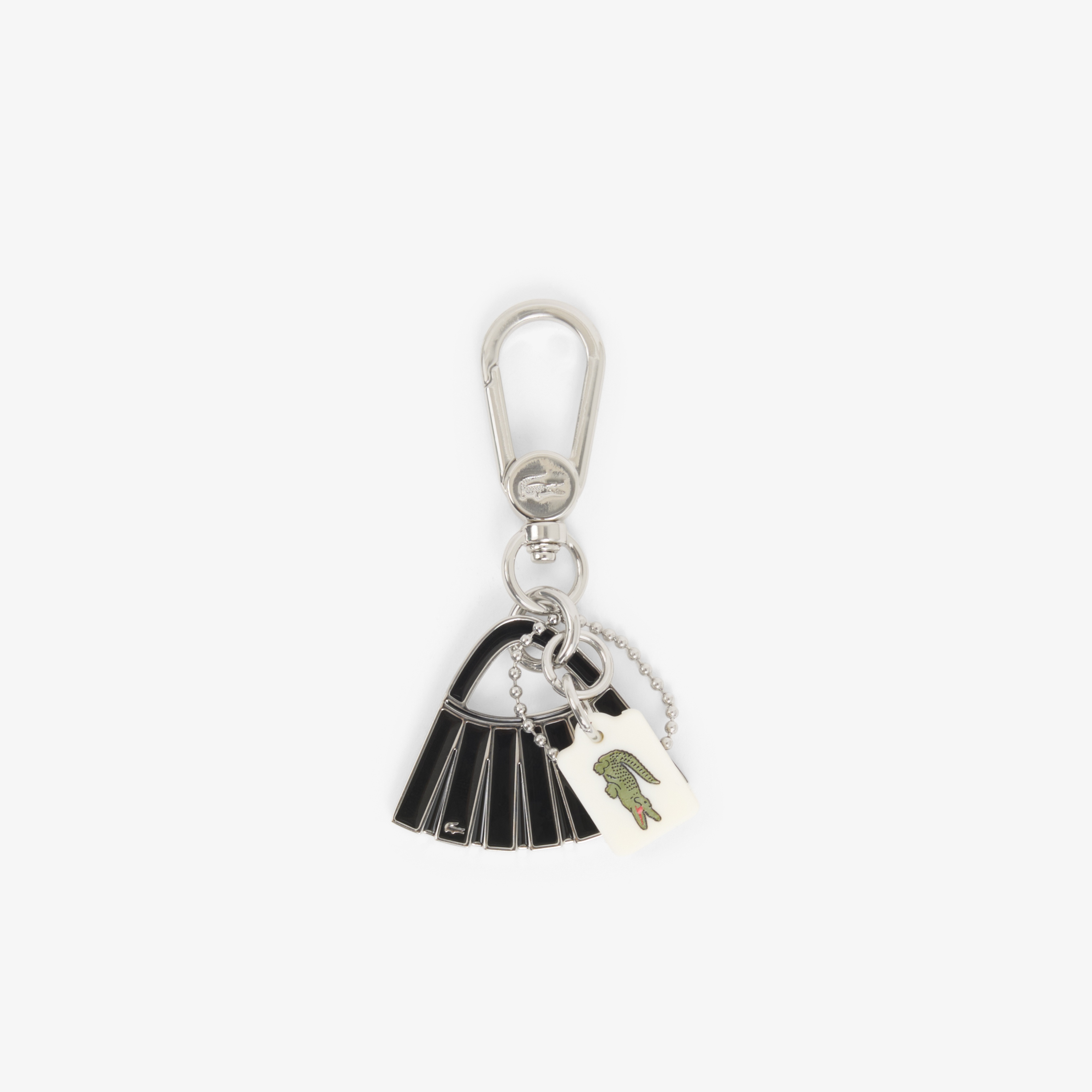 L Charms Unisex Siyah Anahtarlık