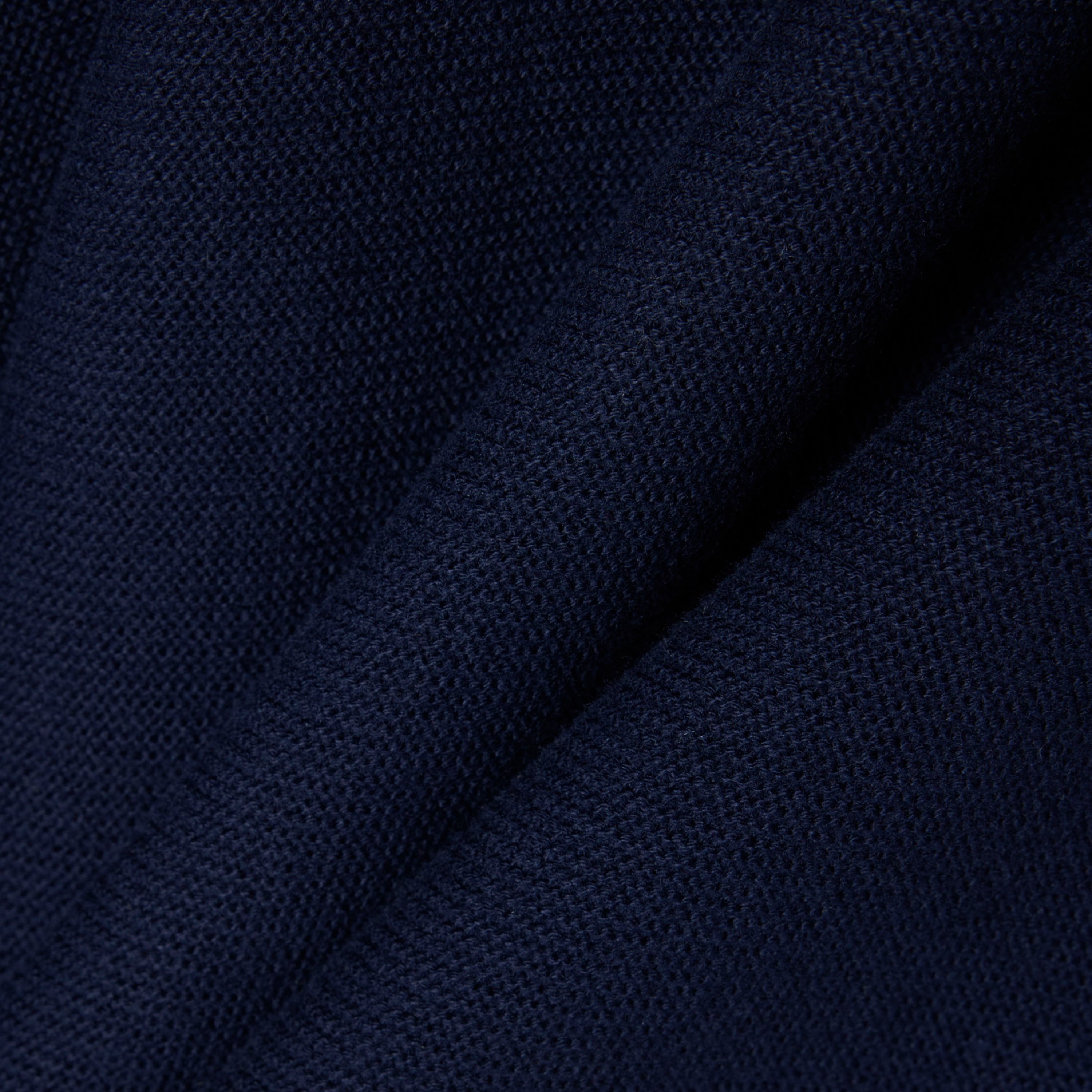 Erkek Classic Fit Polo Yaka Lacivert Kazak