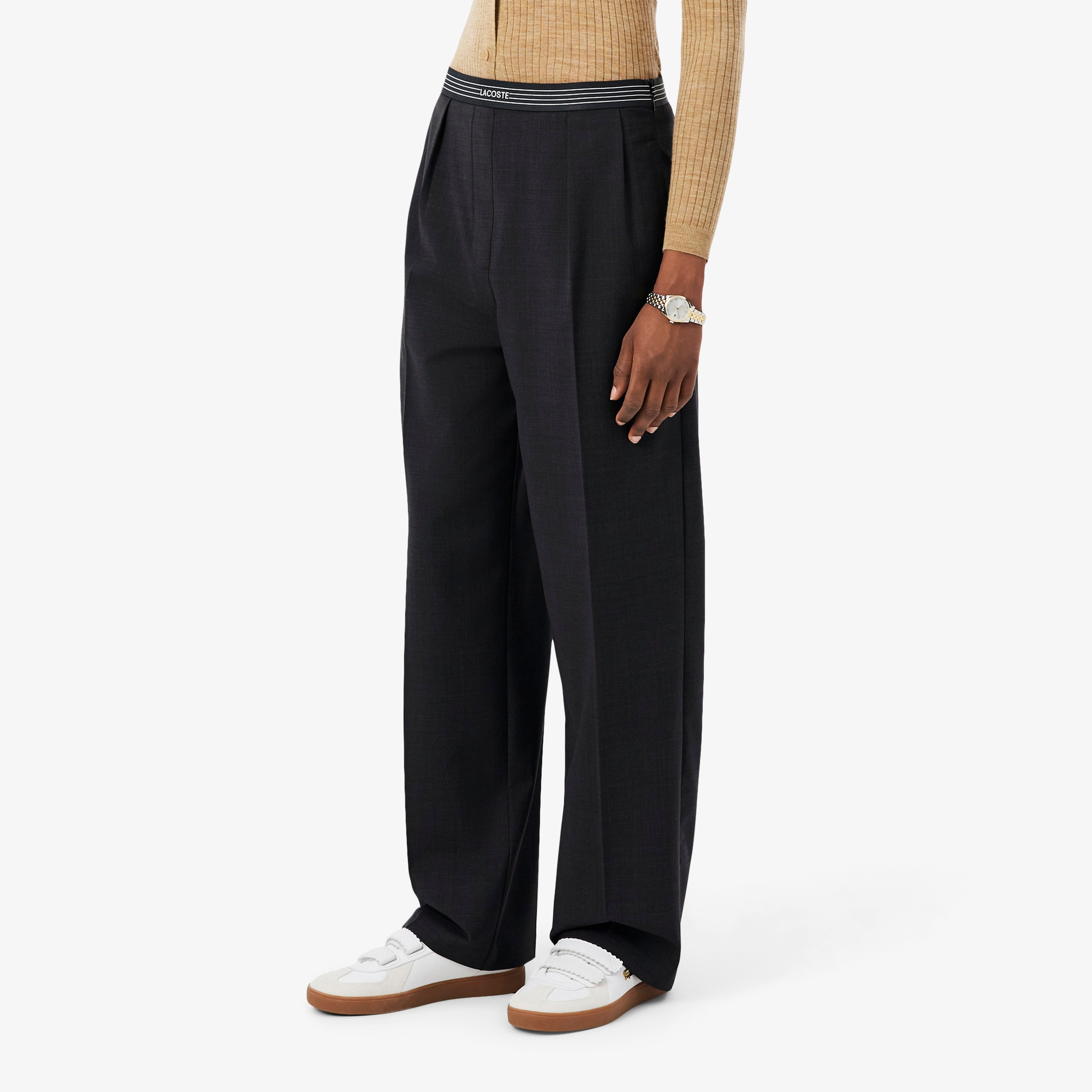 Kadın Oversize Fit Lacivert Pantolon Kadın Oversize Fit Lacivert Pantolon