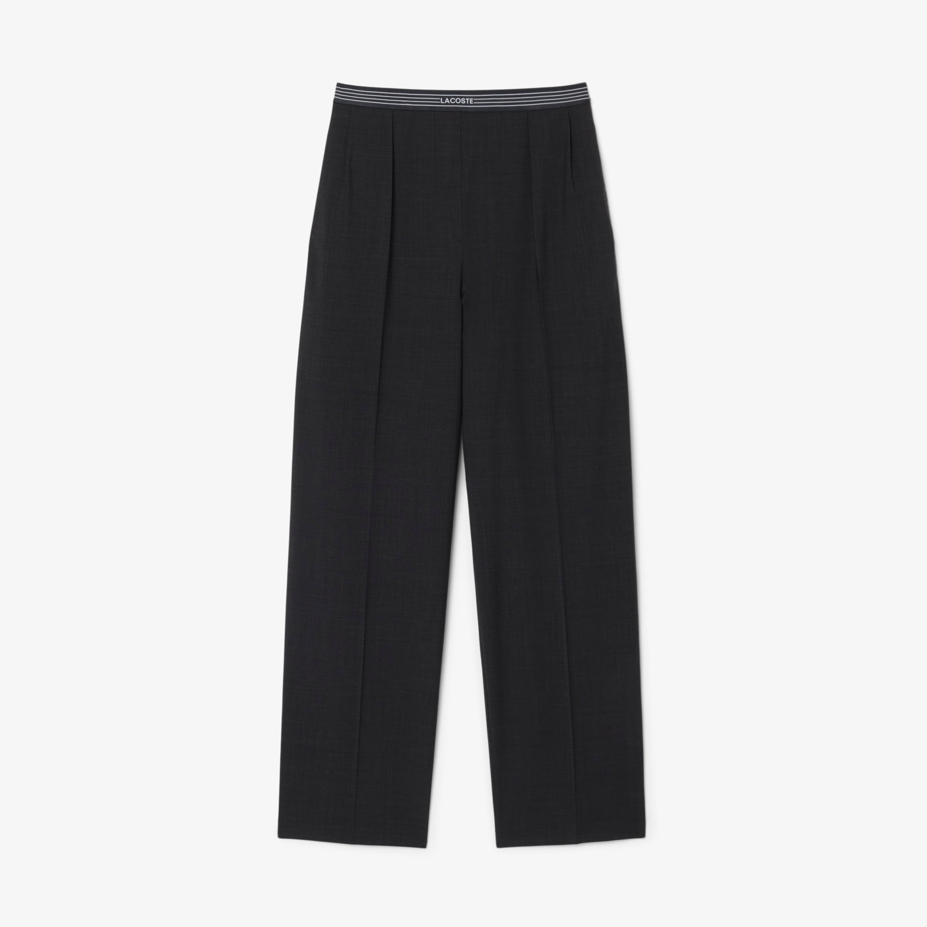 Kadın Oversize Fit Lacivert Pantolon