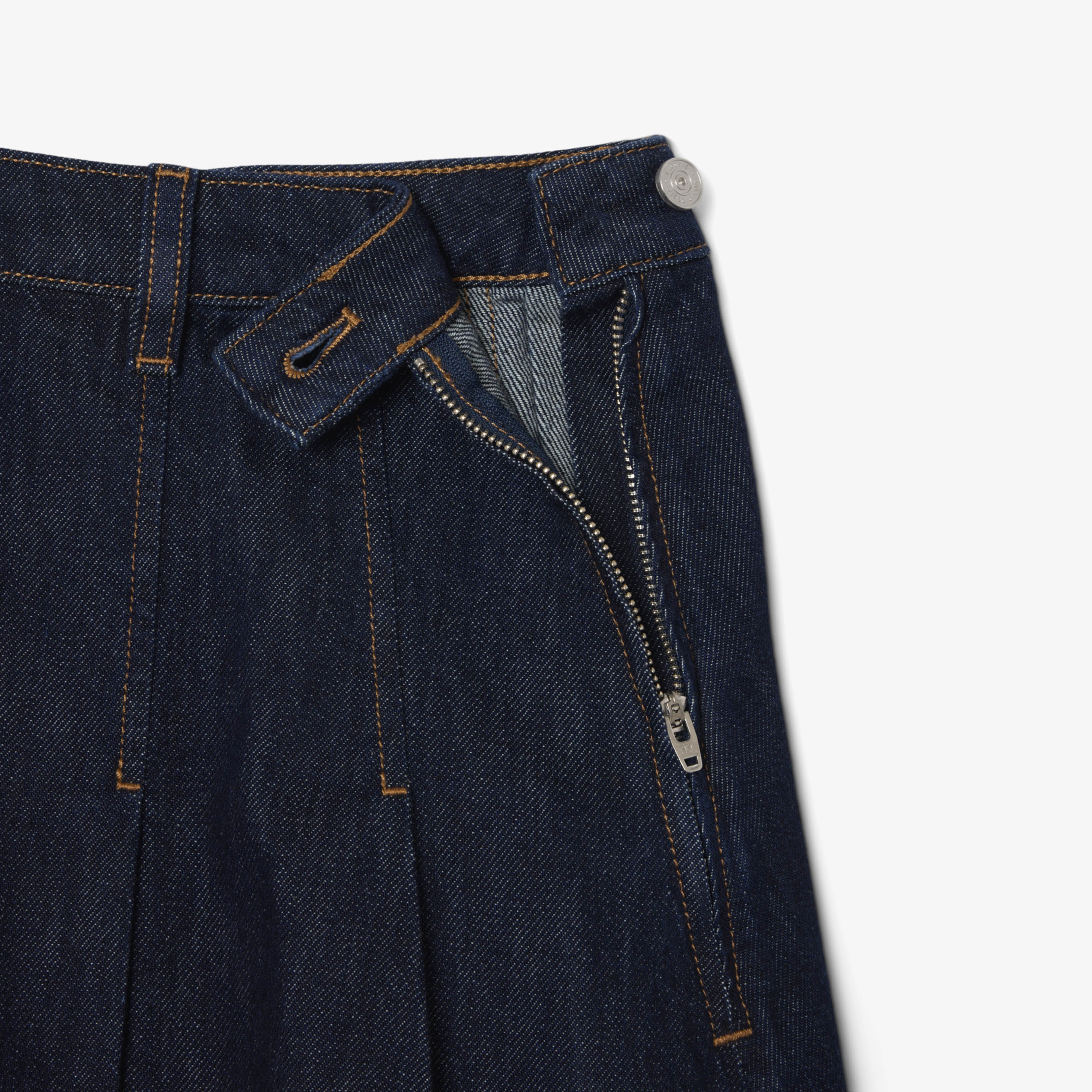 Kadın Denim Lacivert Etek Kadın Denim Lacivert Etek