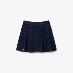 Kadın Denim Lacivert Etek Lacivert