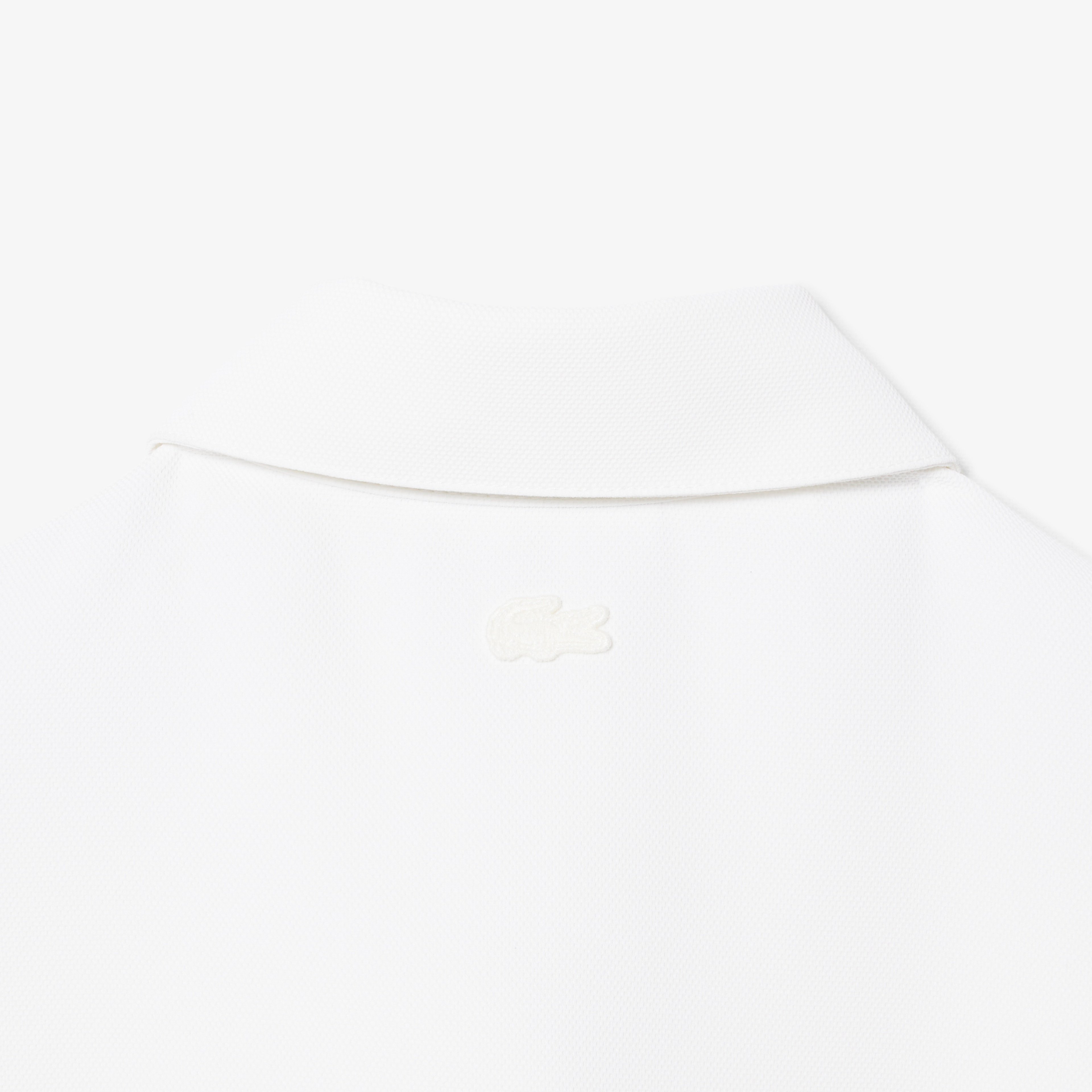 Kadın Flare Fit Kısa Kollu Polo Yaka Krem Elbise Kadın Flare Fit Kısa Kollu Polo Yaka Krem Elbise