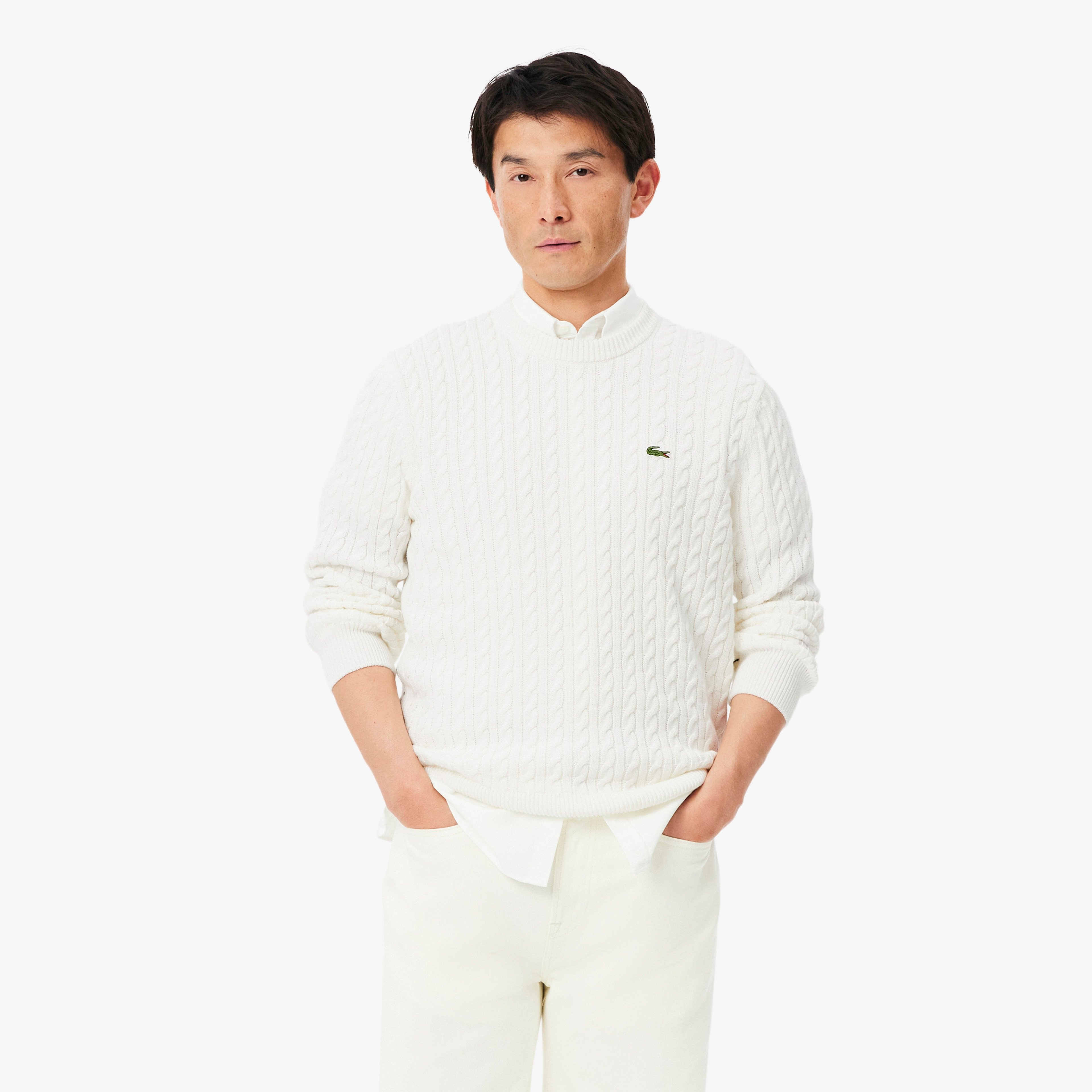 Erkek Regular Fit Bisiklet Yaka Krem Kazak Erkek Regular Fit Bisiklet Yaka Krem Kazak