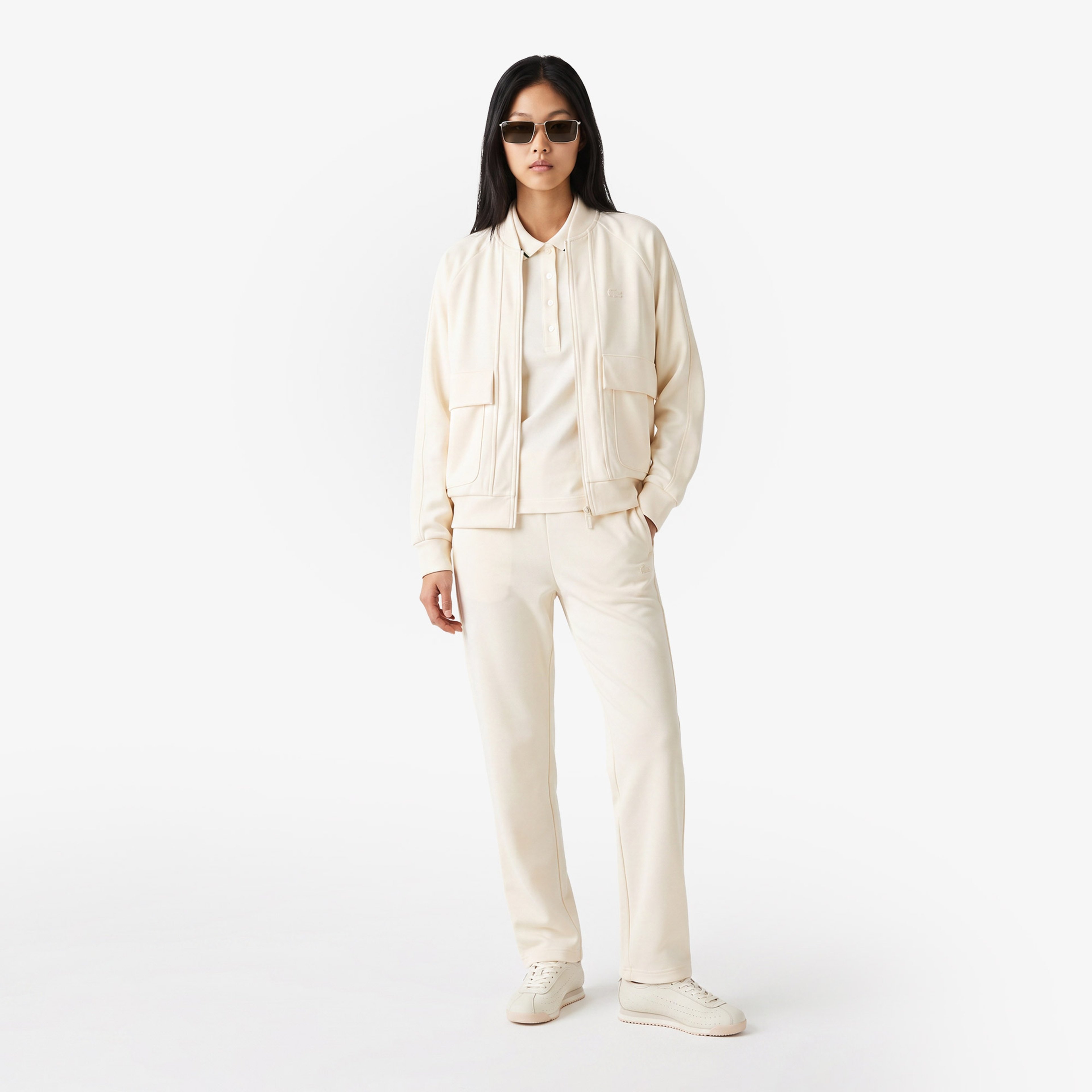 Kadın Regular Fit Fermuarlı Sarı Sweatshirt