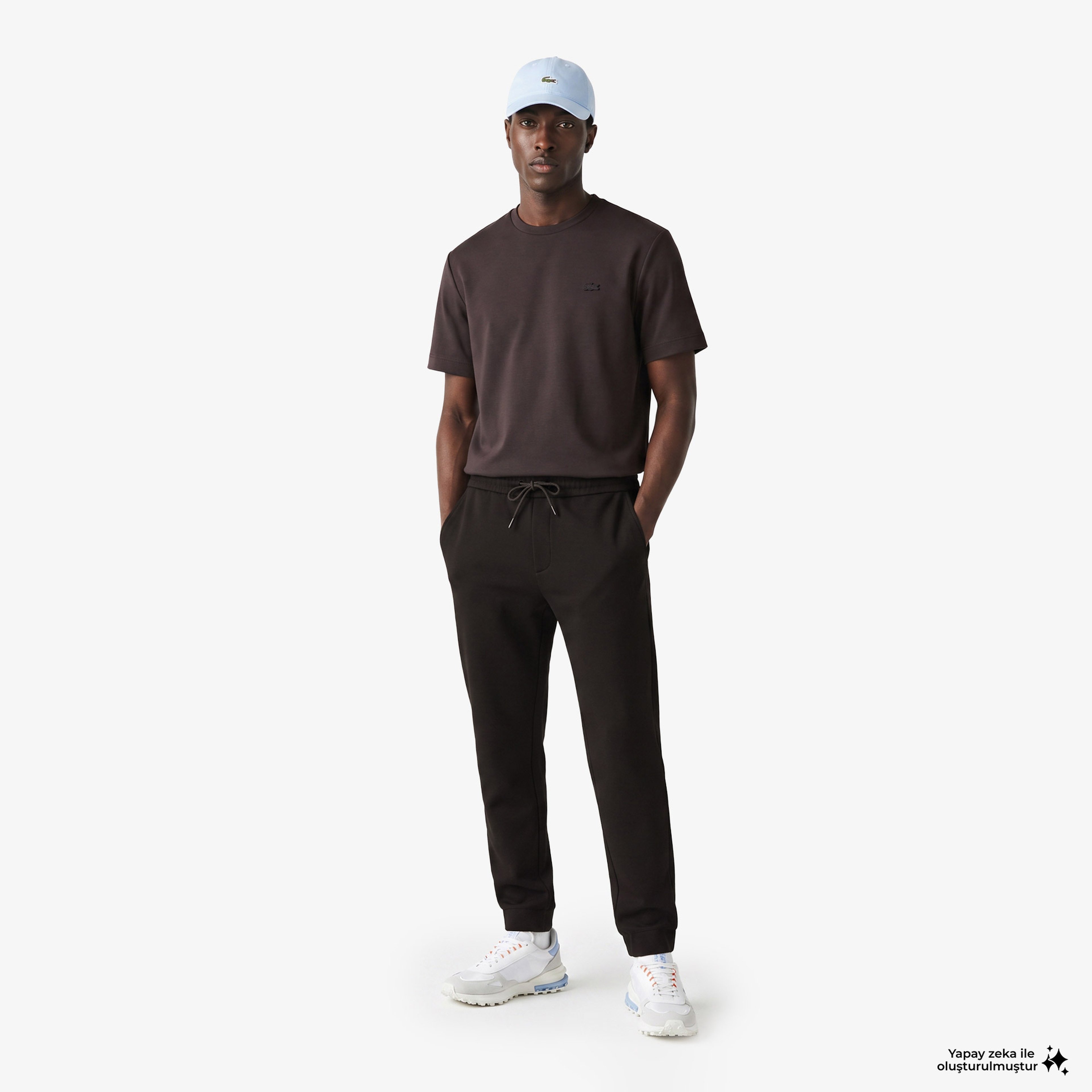 Erkek Tapered Fit Kahverengi Pantolon Erkek Tapered Fit Kahverengi Pantolon