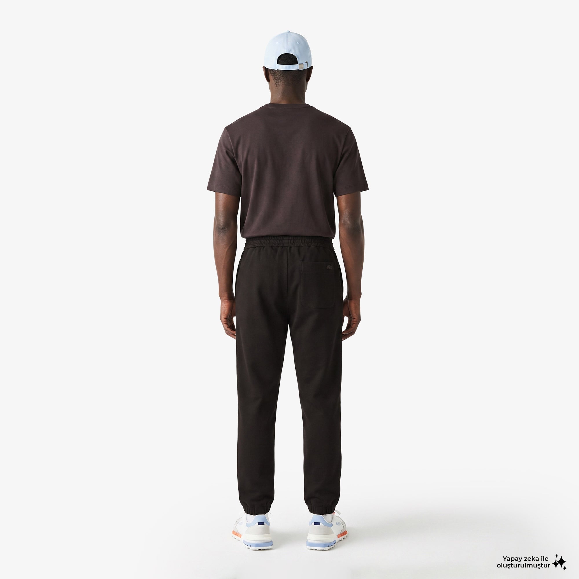 Erkek Tapered Fit Kahverengi Pantolon
