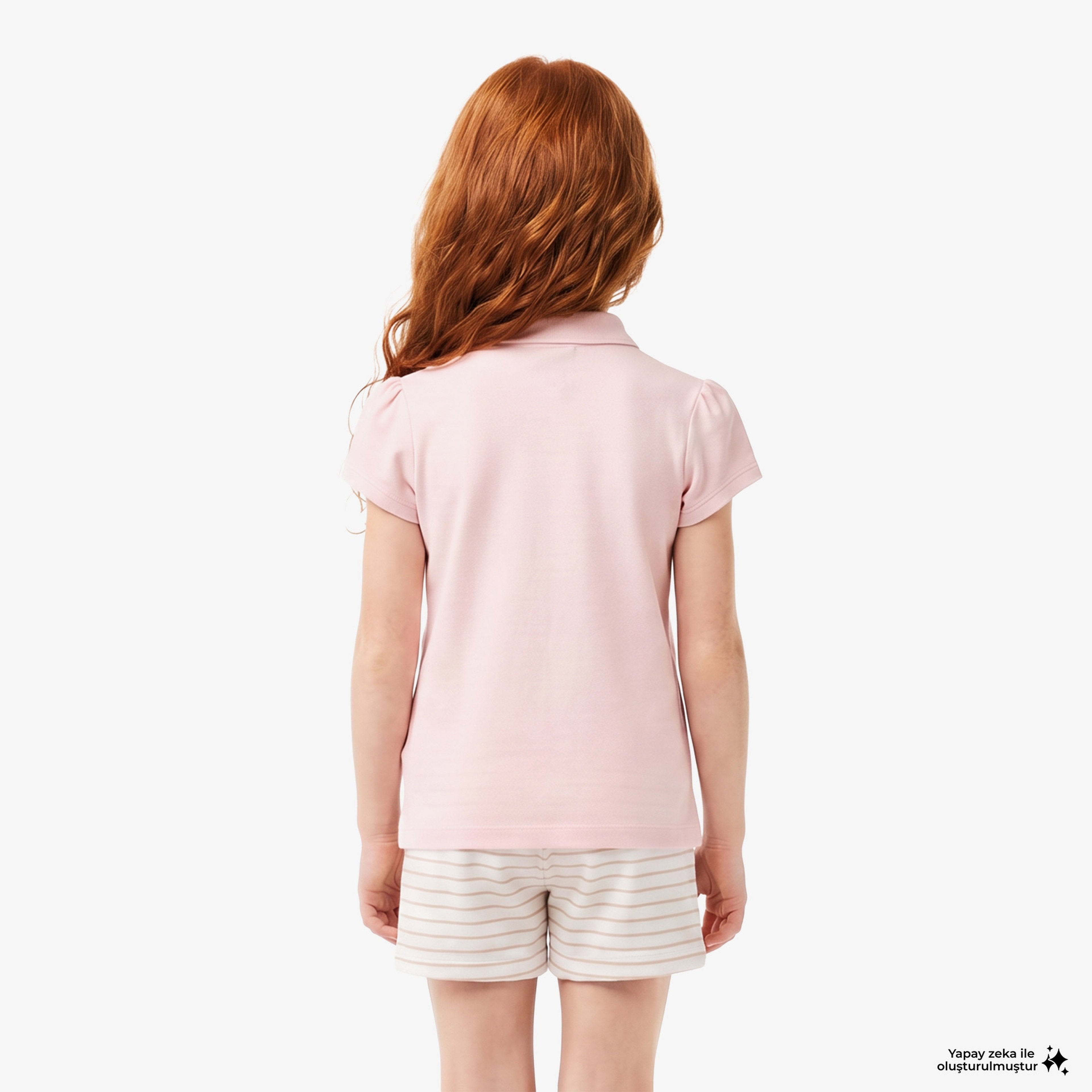 Kız Çocuk Pembe Polo Kız Çocuk Pembe Polo