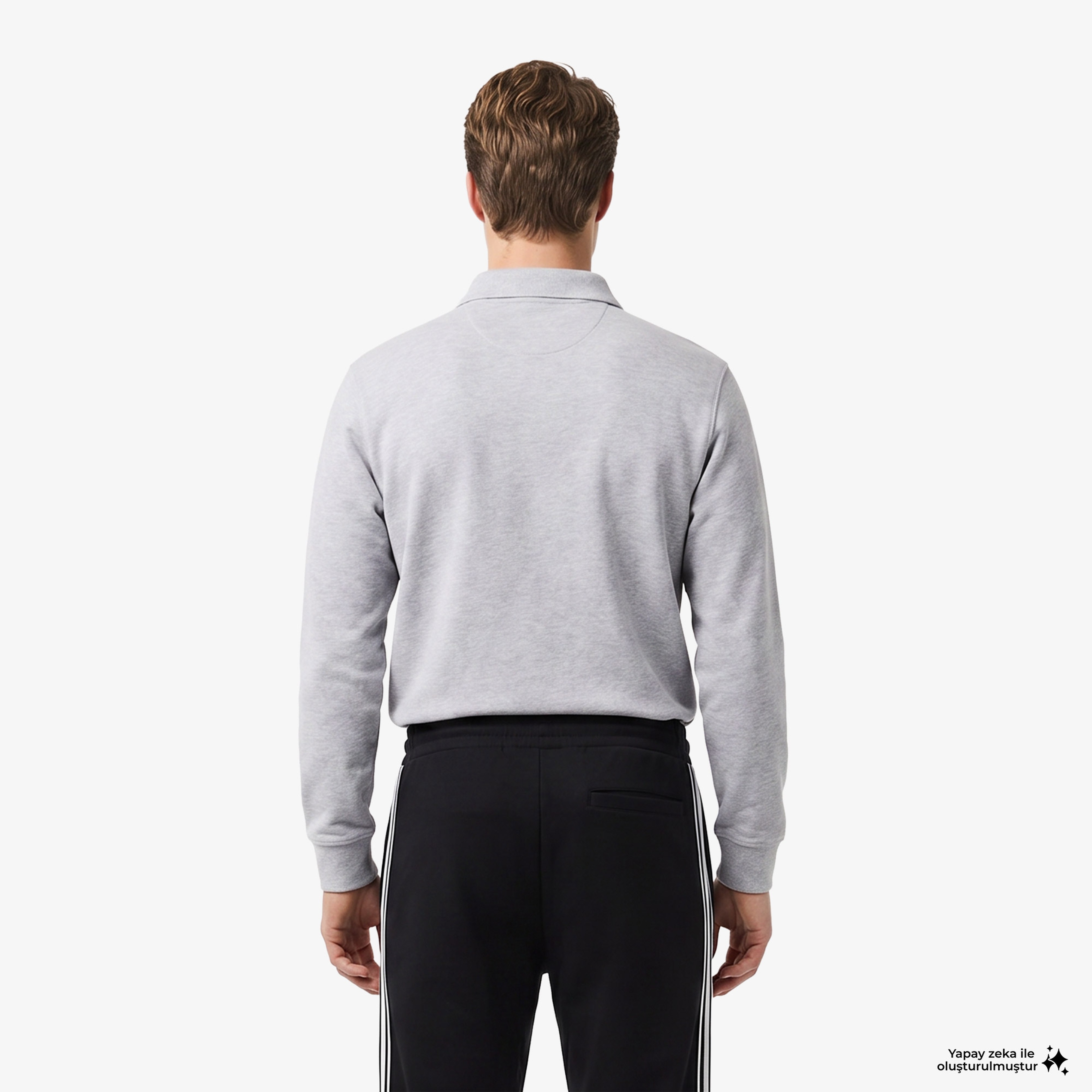 Erkek Regular Fit Siyah Eşofman Altı