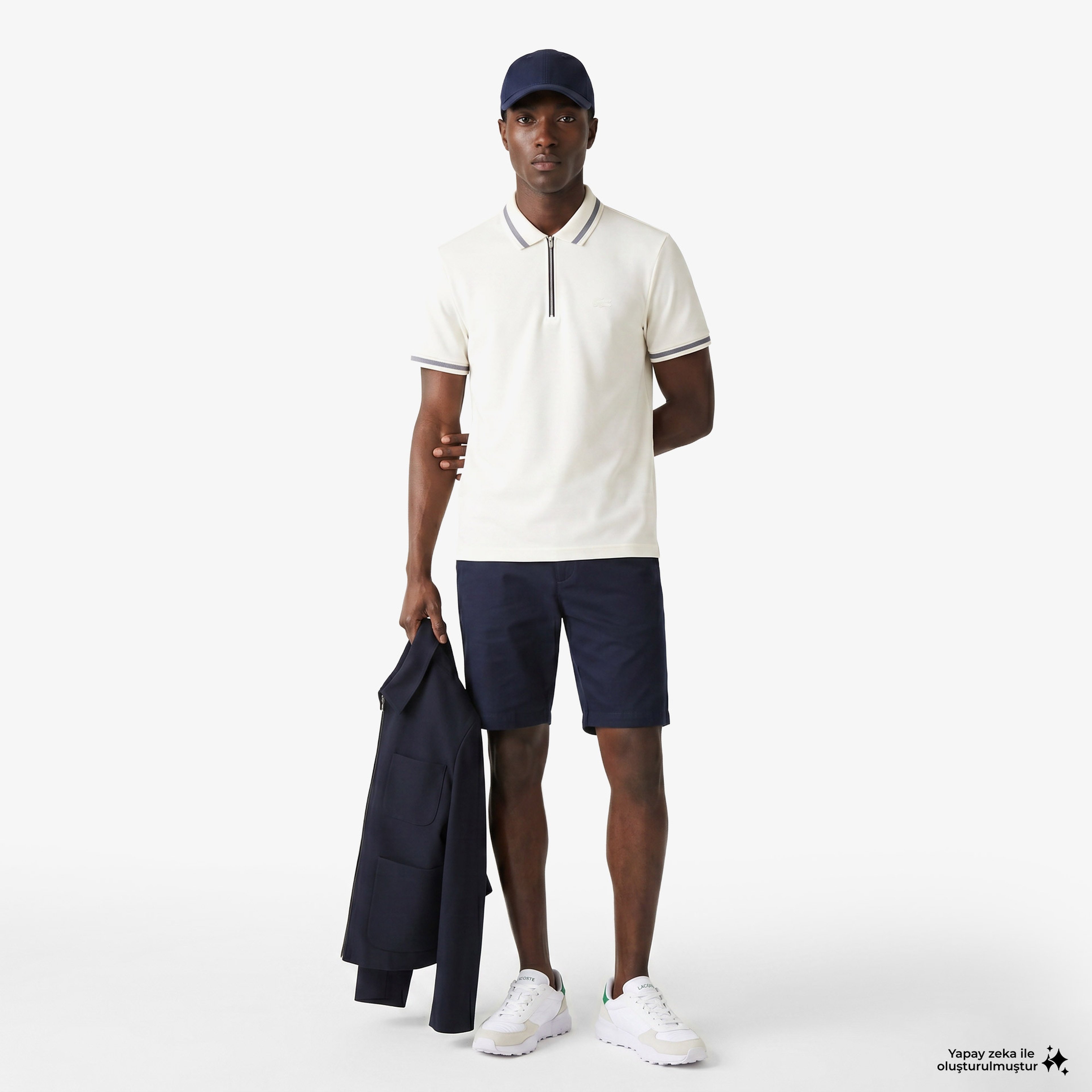 Erkek Regular Fit Beyaz Polo Erkek Regular Fit Beyaz Polo