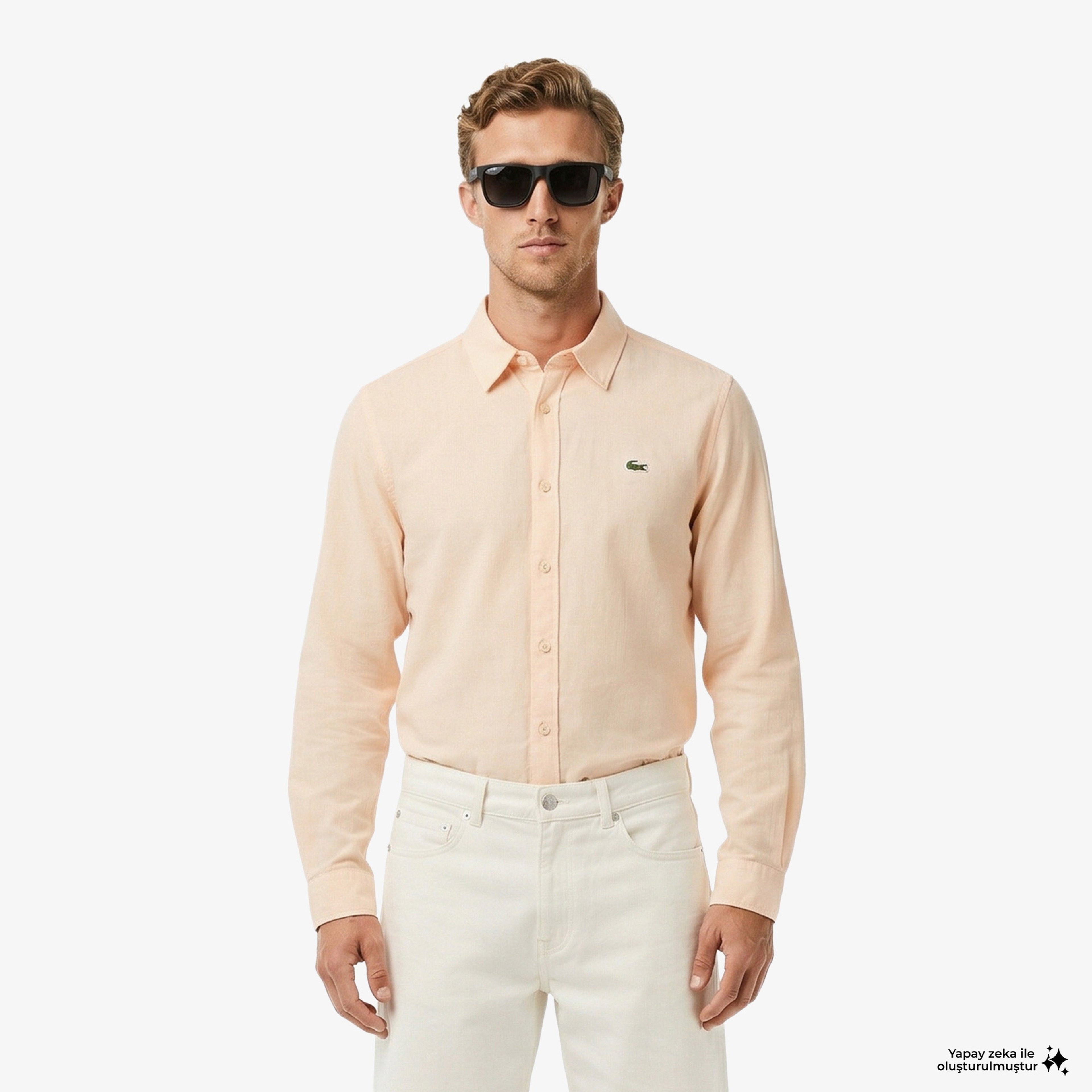 Erkek Regular Fit Turuncu Gömlek Erkek Regular Fit Turuncu Gömlek