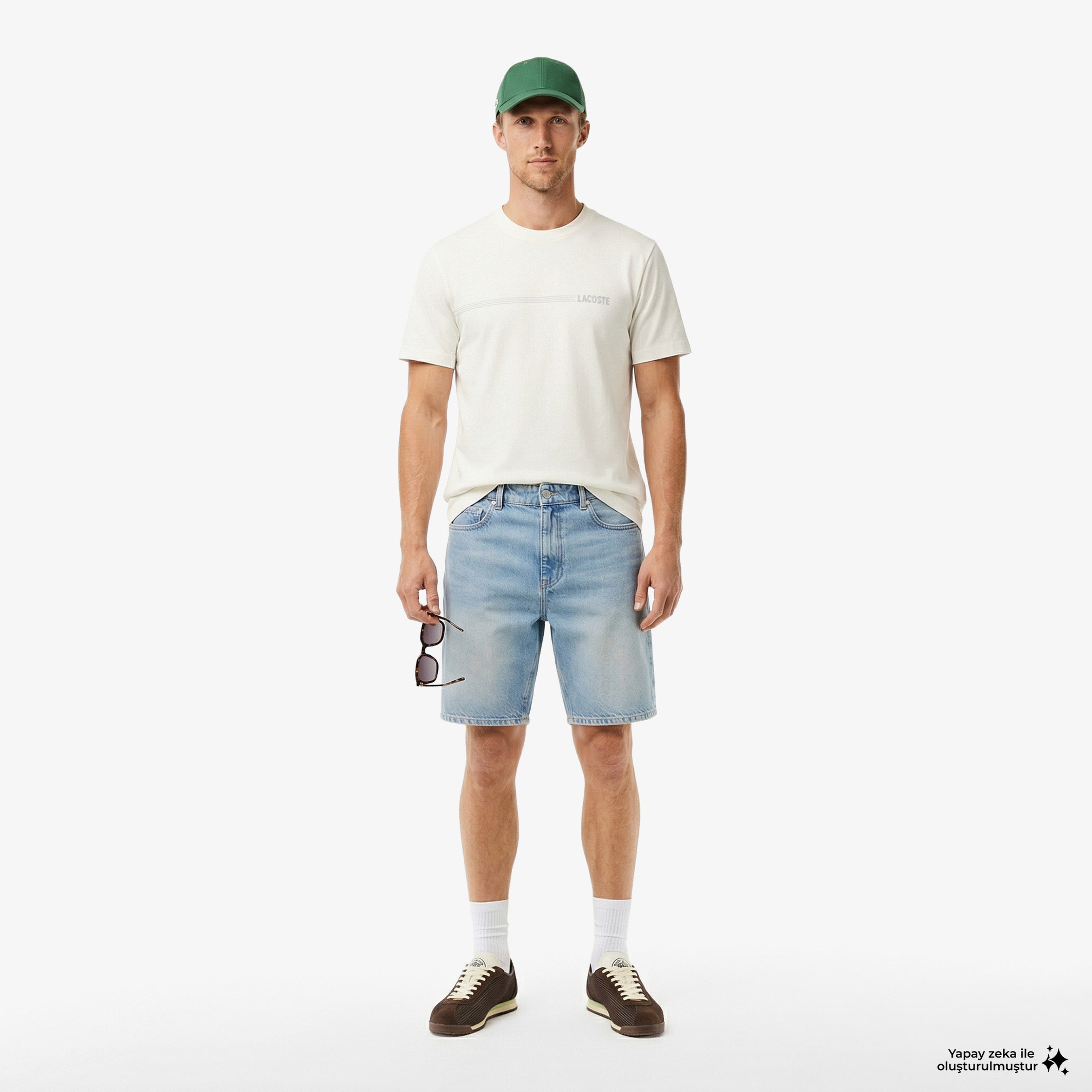 Erkek Relaxed Fit Bisiklet Yaka Baskılı Beyaz T-Shirt Erkek Relaxed Fit Bisiklet Yaka Baskılı Beyaz T-Shirt