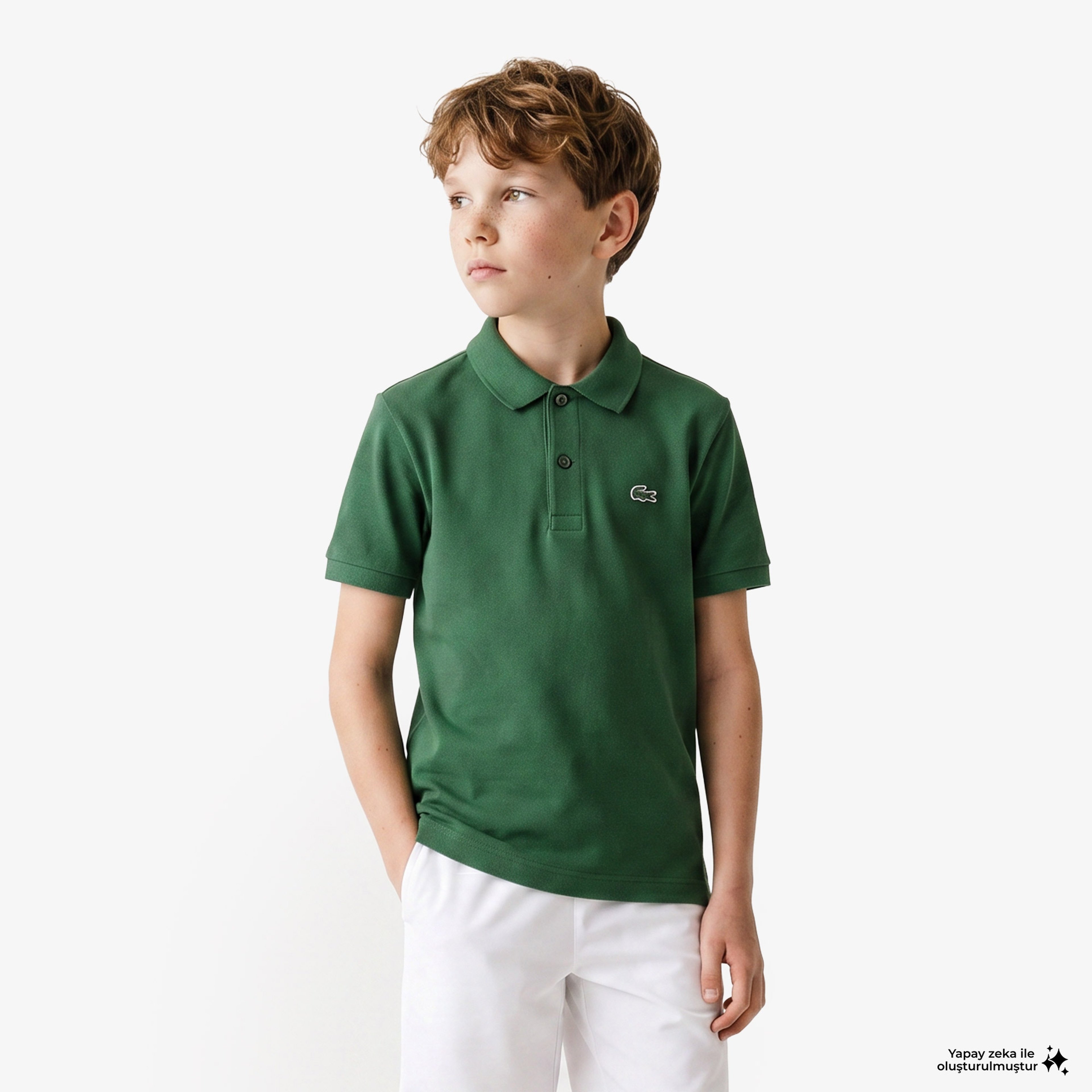 Çocuk Yeşil Polo Çocuk Yeşil Polo