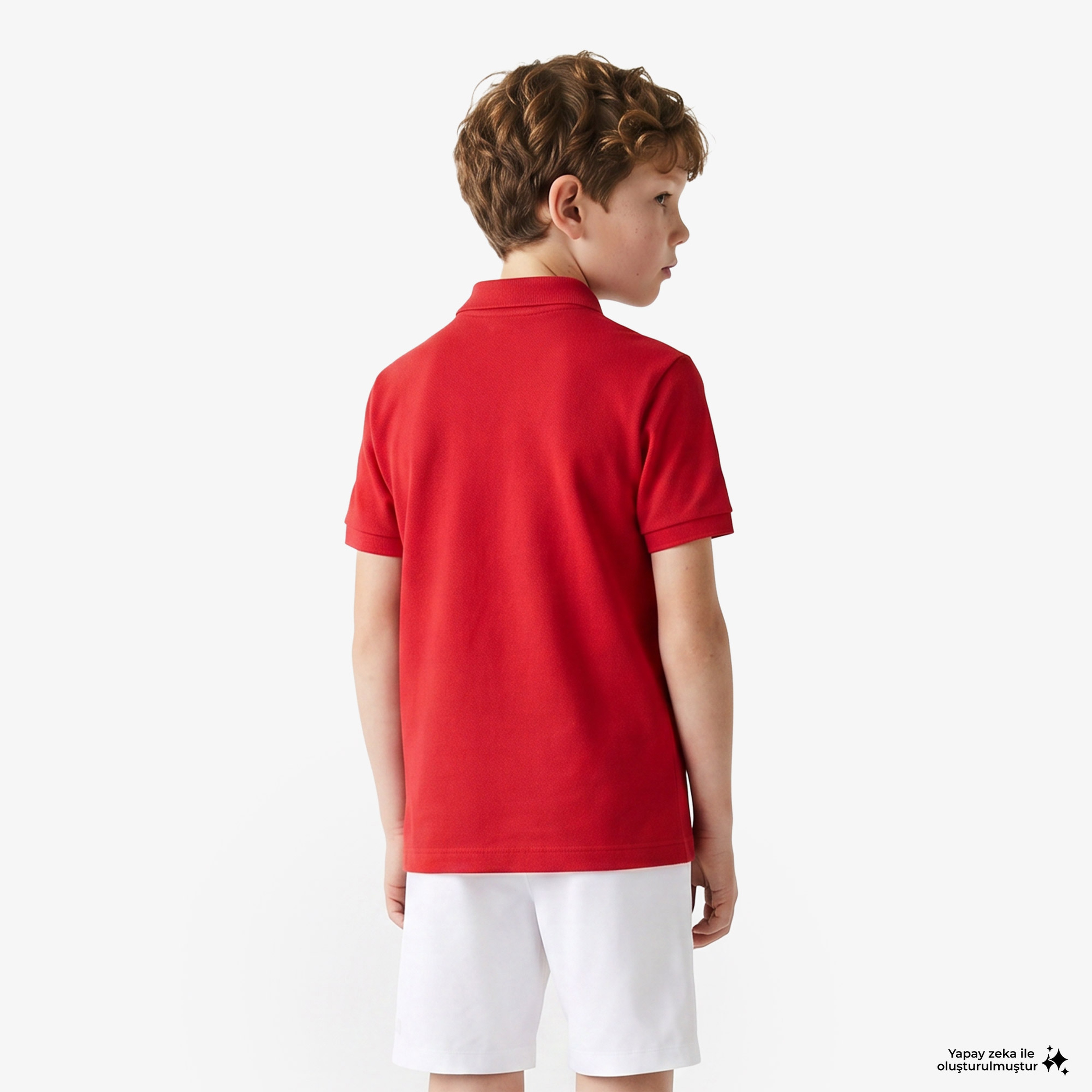 Çocuk Kırmızı Polo Çocuk Kırmızı Polo
