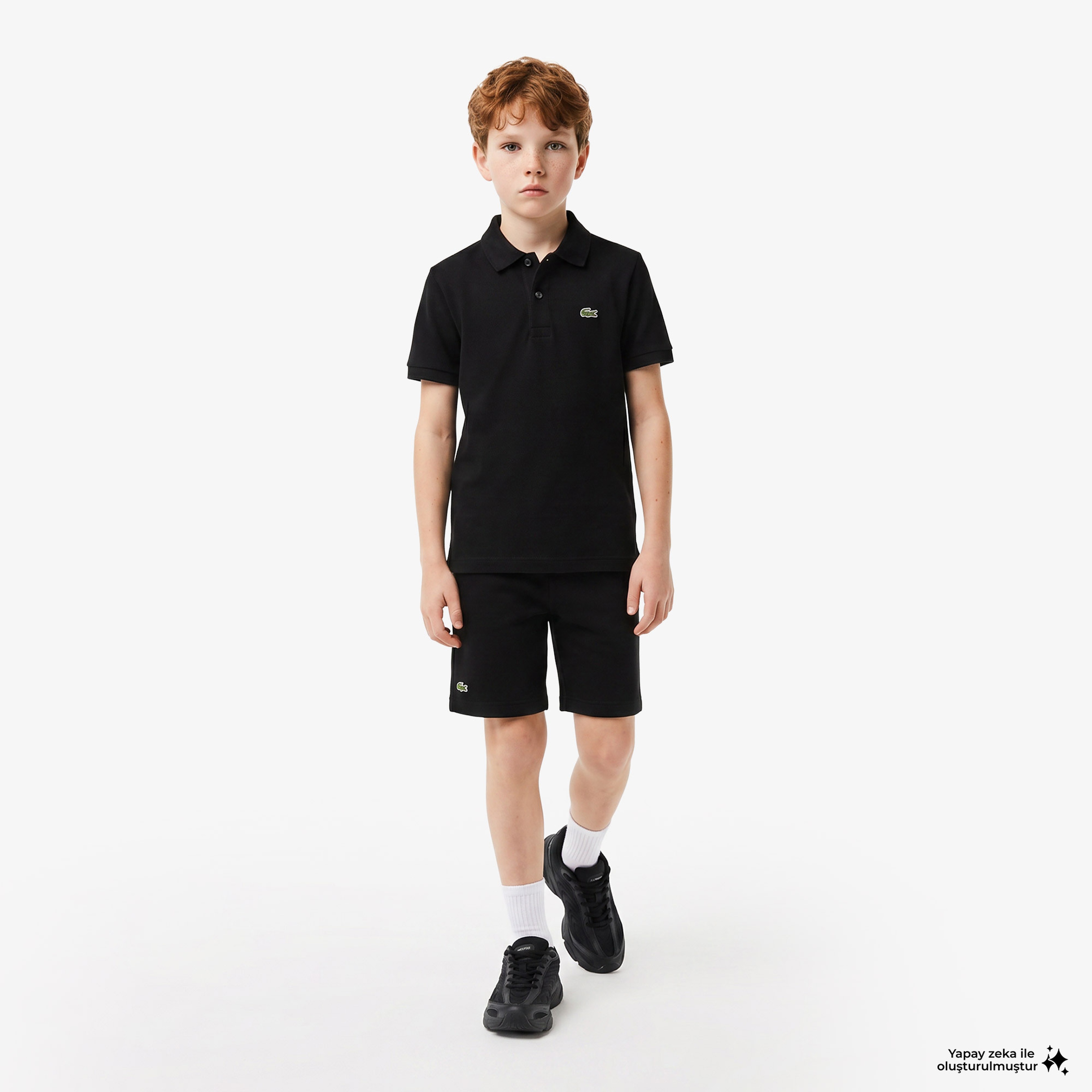 Çocuk Siyah Polo