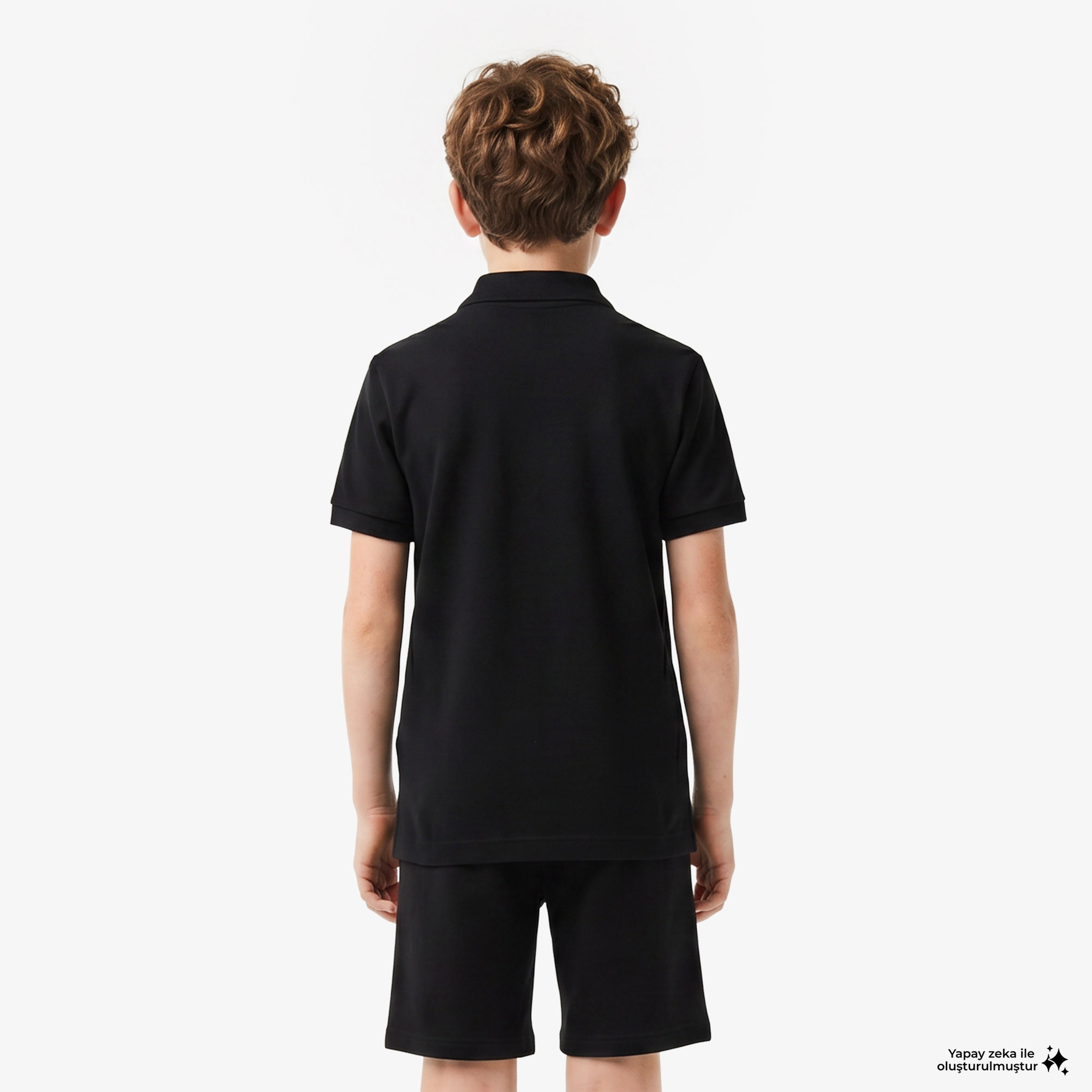 Çocuk Siyah Polo