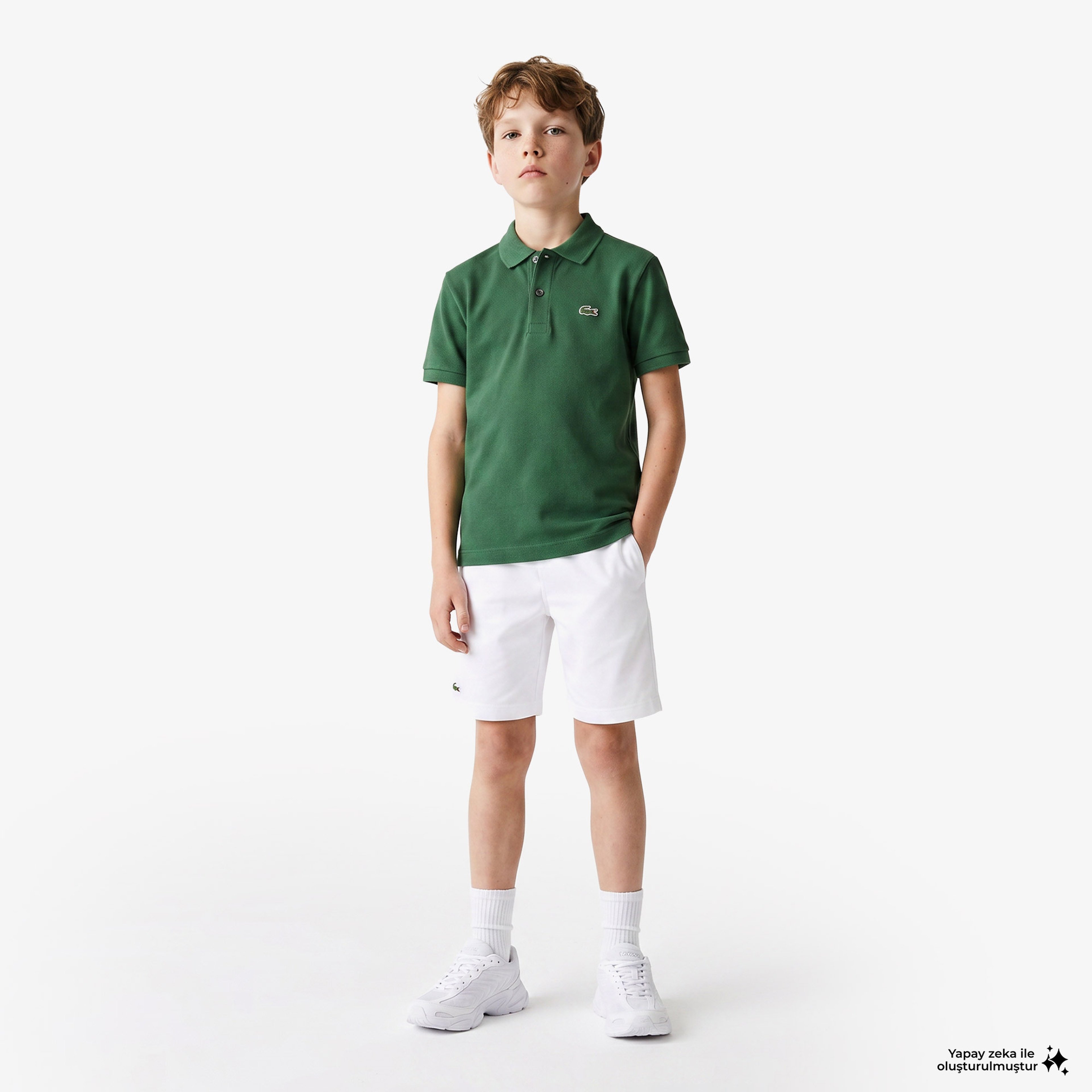 Çocuk Yeşil Polo Çocuk Yeşil Polo