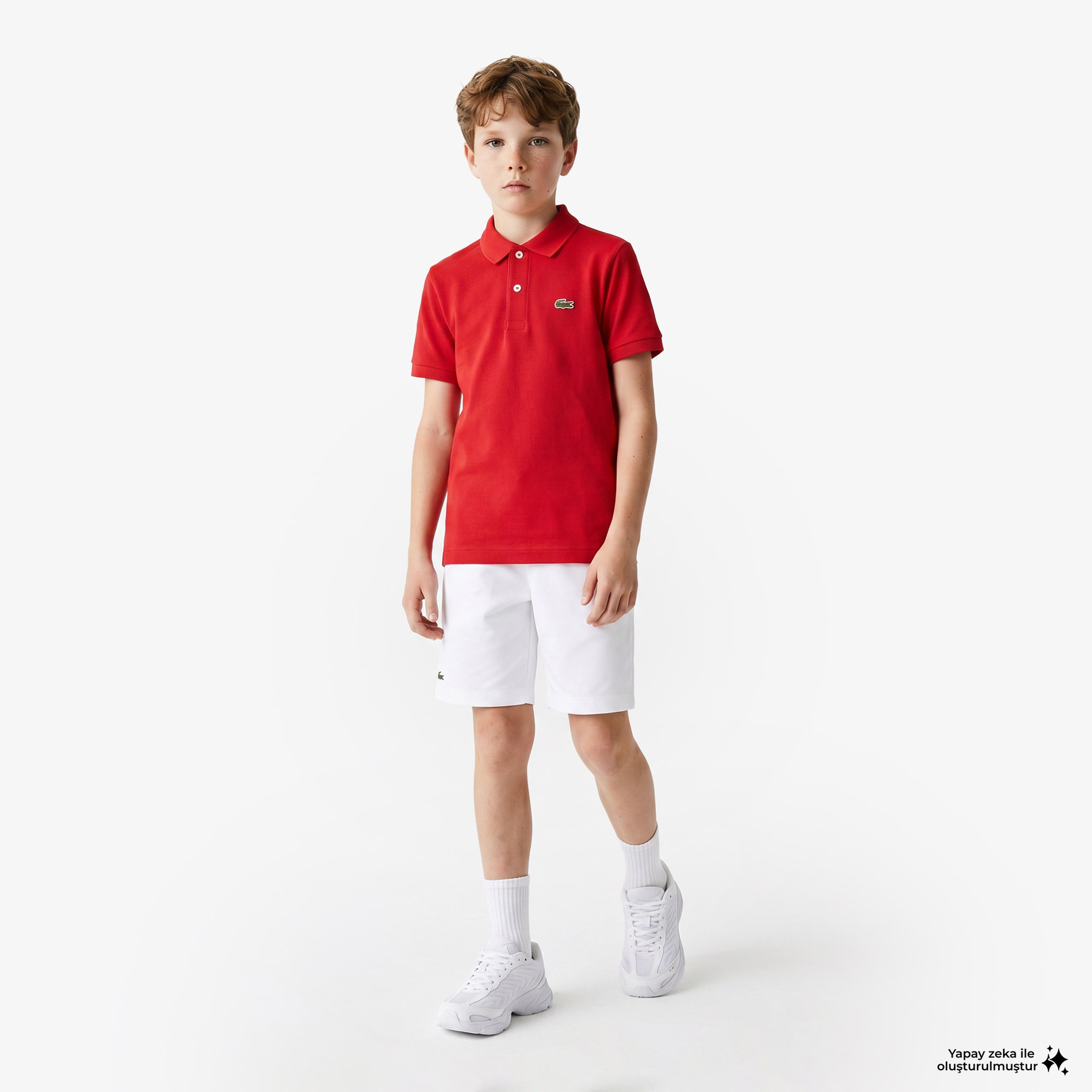 Çocuk Kırmızı Polo Çocuk Kırmızı Polo