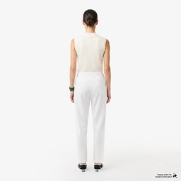 Kadın Relaxed Fit Beyaz Pantolon Beyaz