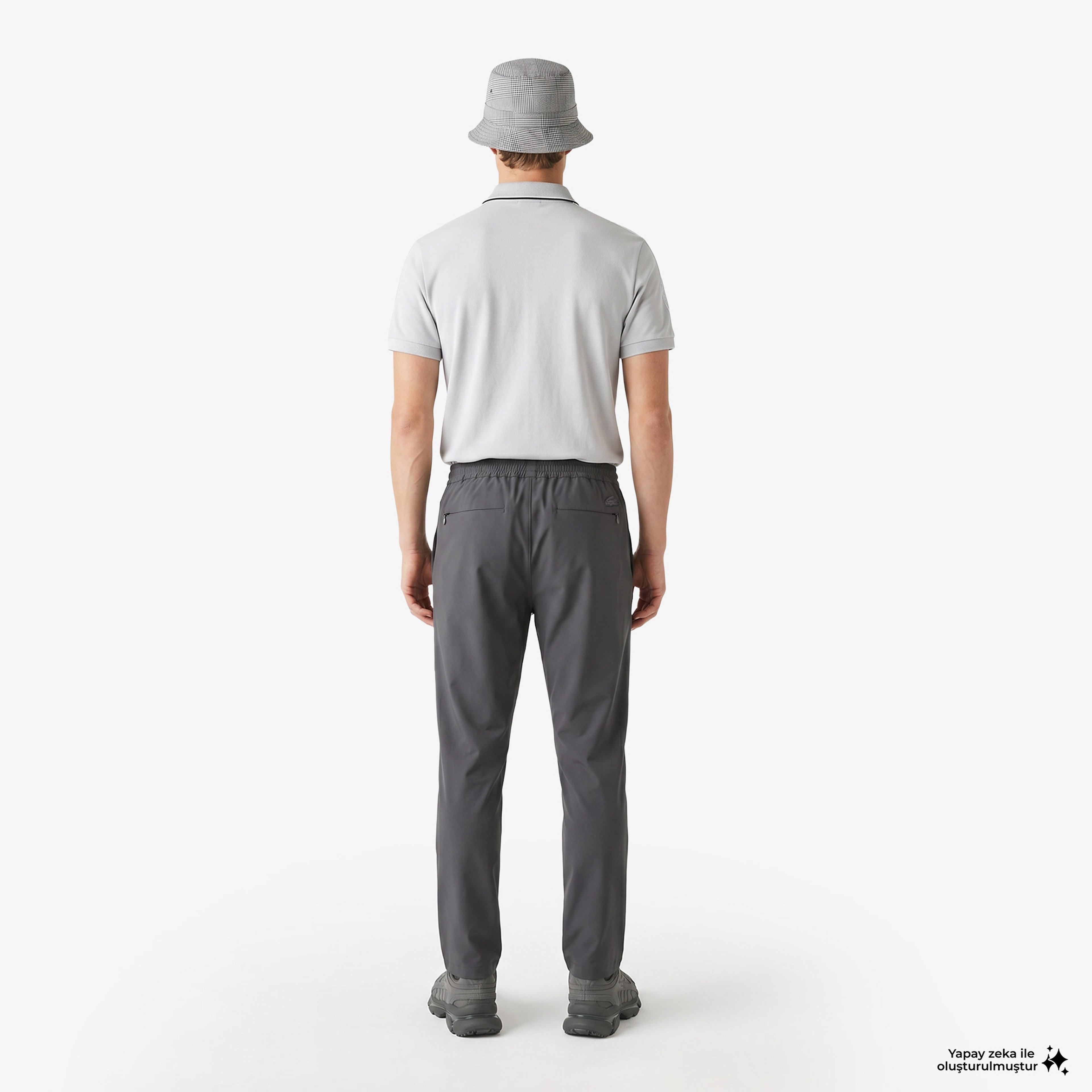 Erkek Slim Fit Koyu Gri Pantolon Erkek Slim Fit Koyu Gri Pantolon